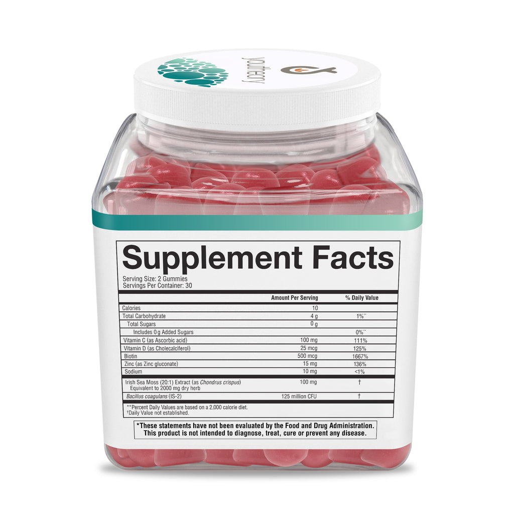 Irish Sea Moss+ Zero Sugar Gummy