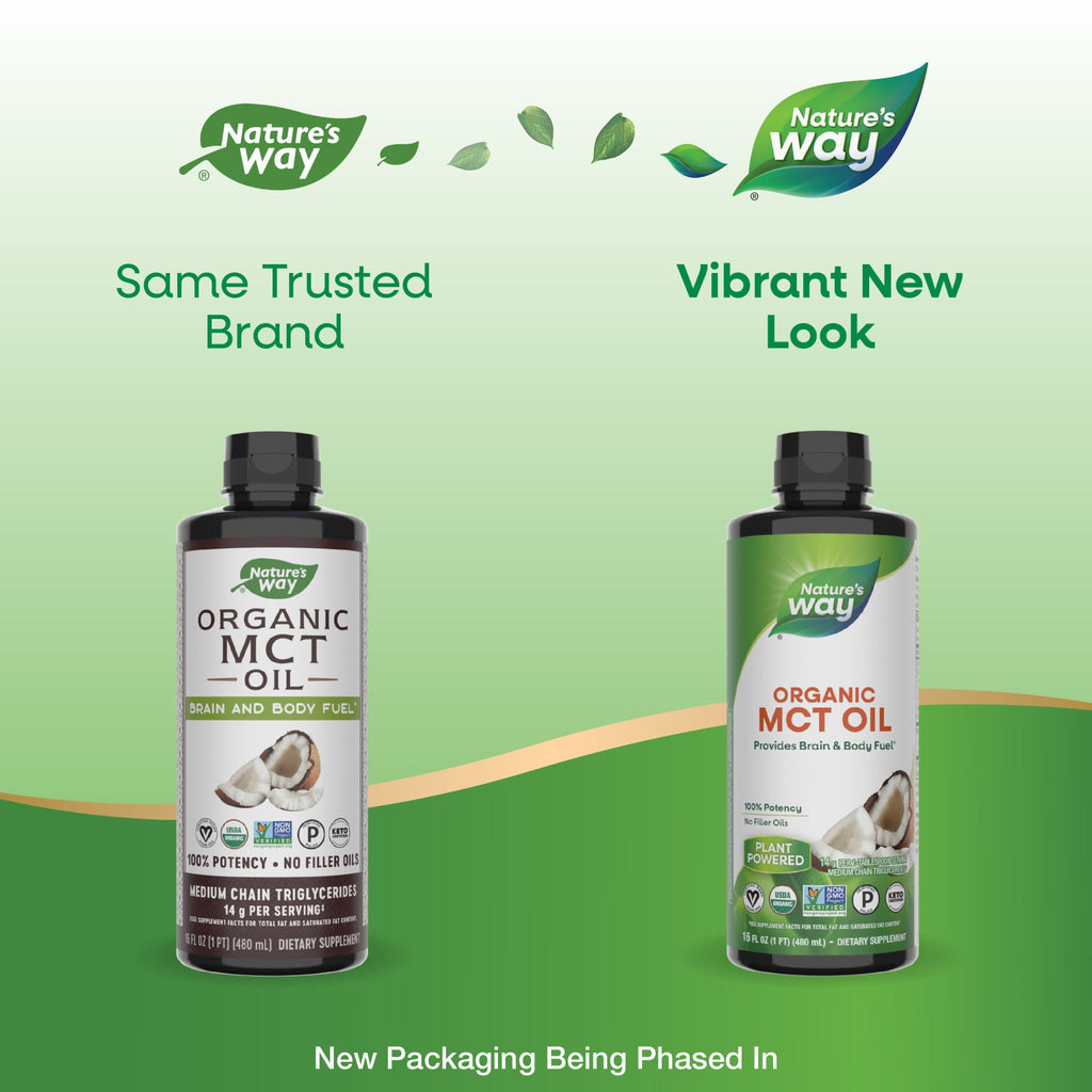 100% Organic MCT Oil - For Brain & Body Fuel