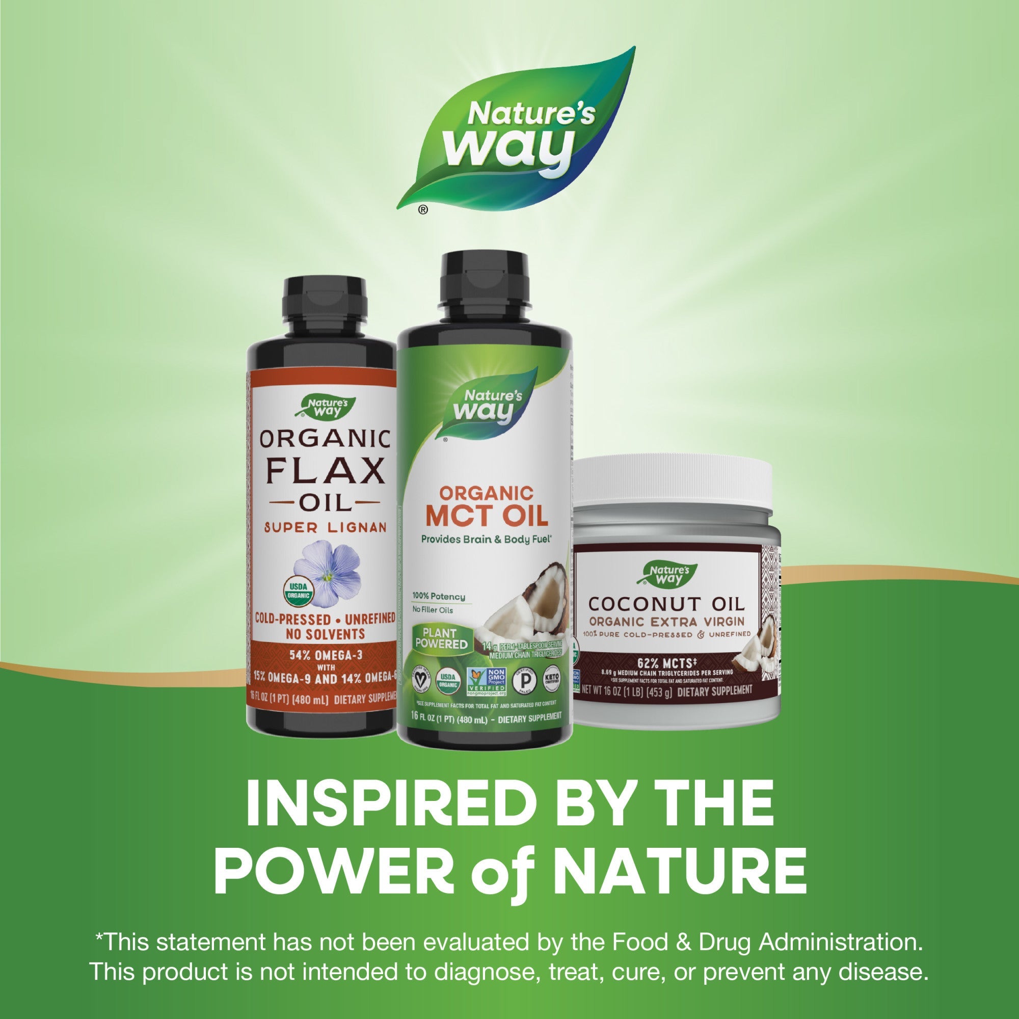 100% Organic MCT Oil - For Brain & Body Fuel
