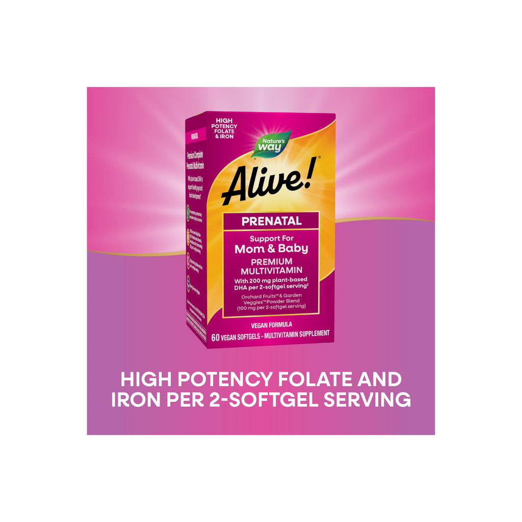 Alive! Premium Prenatal Multivitamin