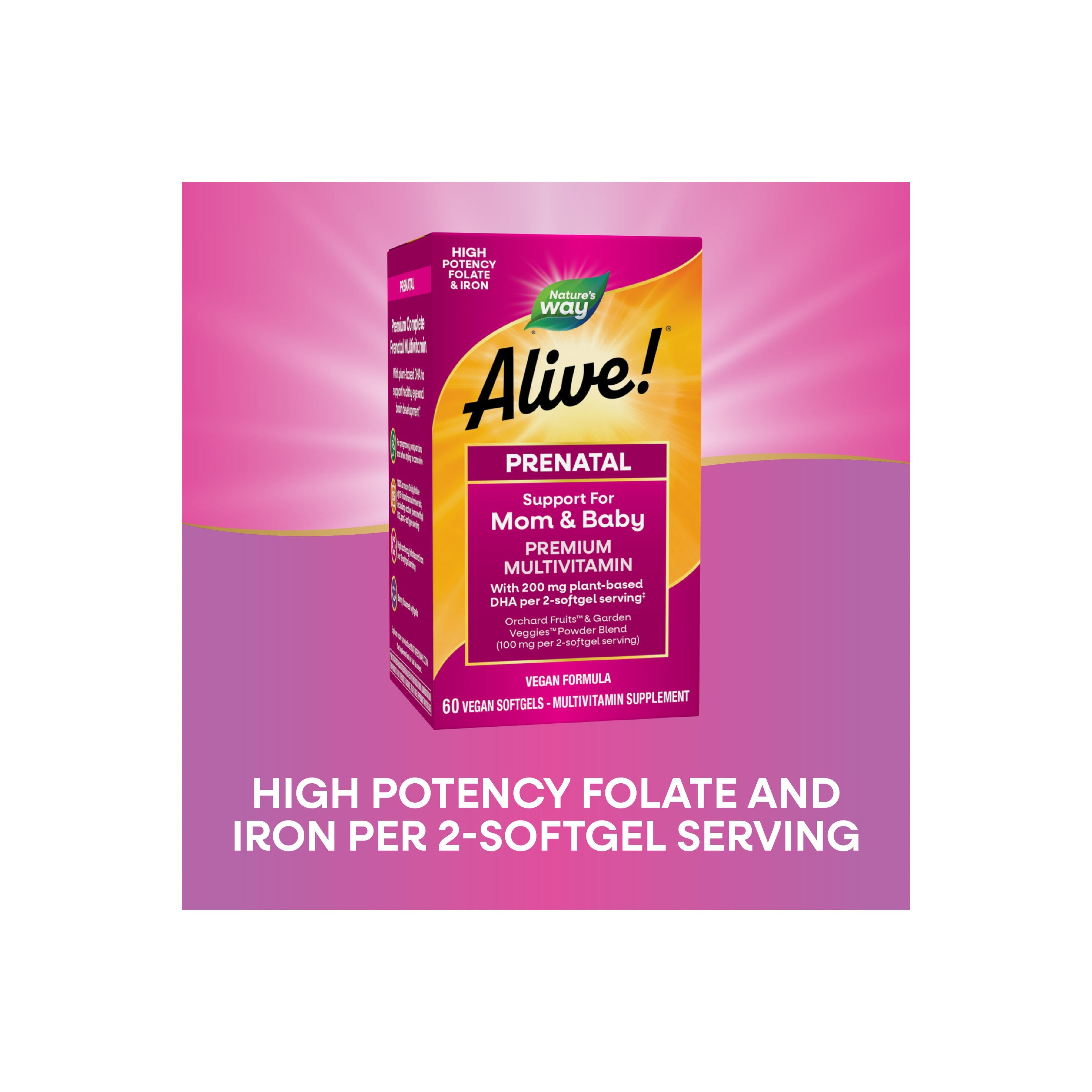 Alive! Premium Prenatal Multivitamin