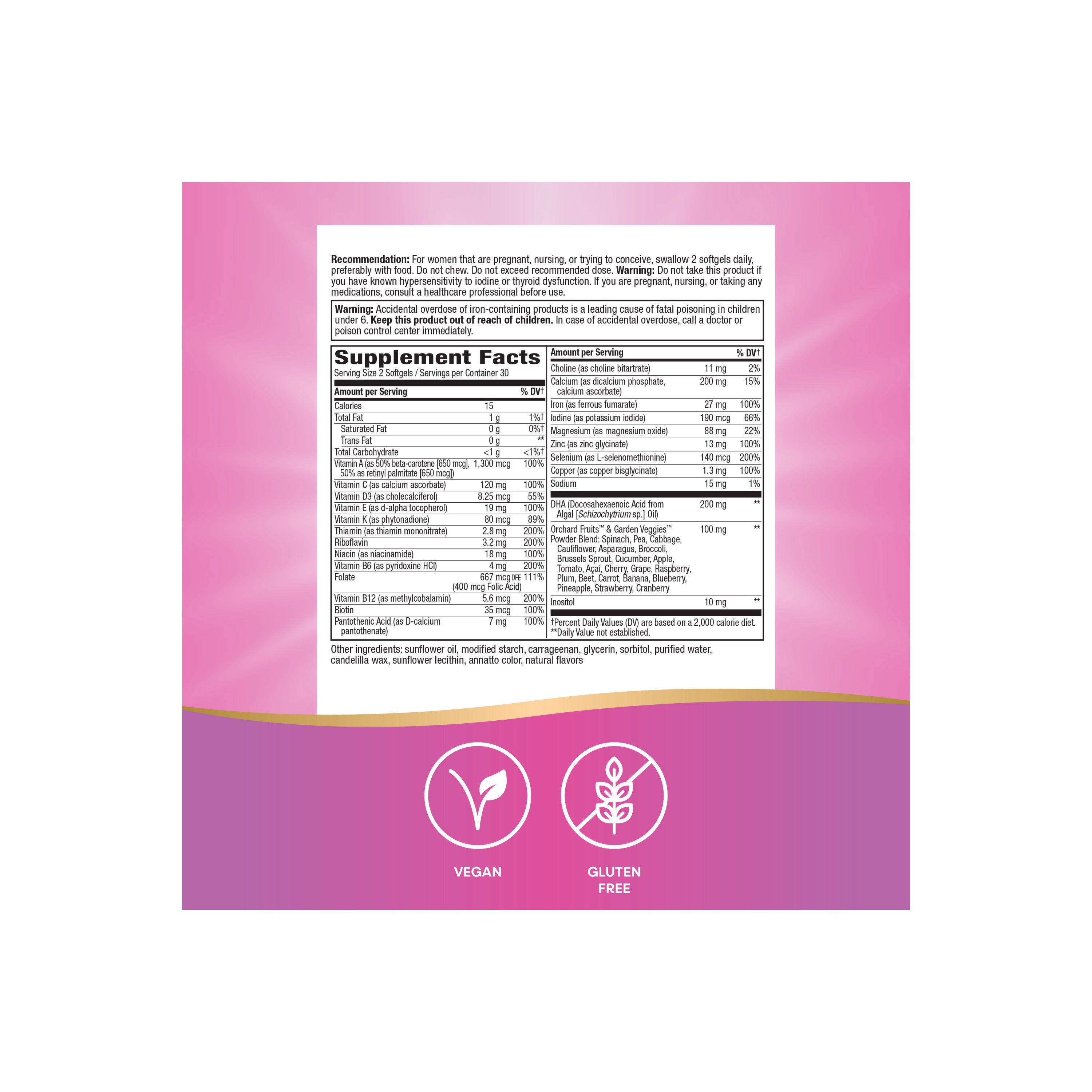 Alive! Premium Prenatal Multivitamin