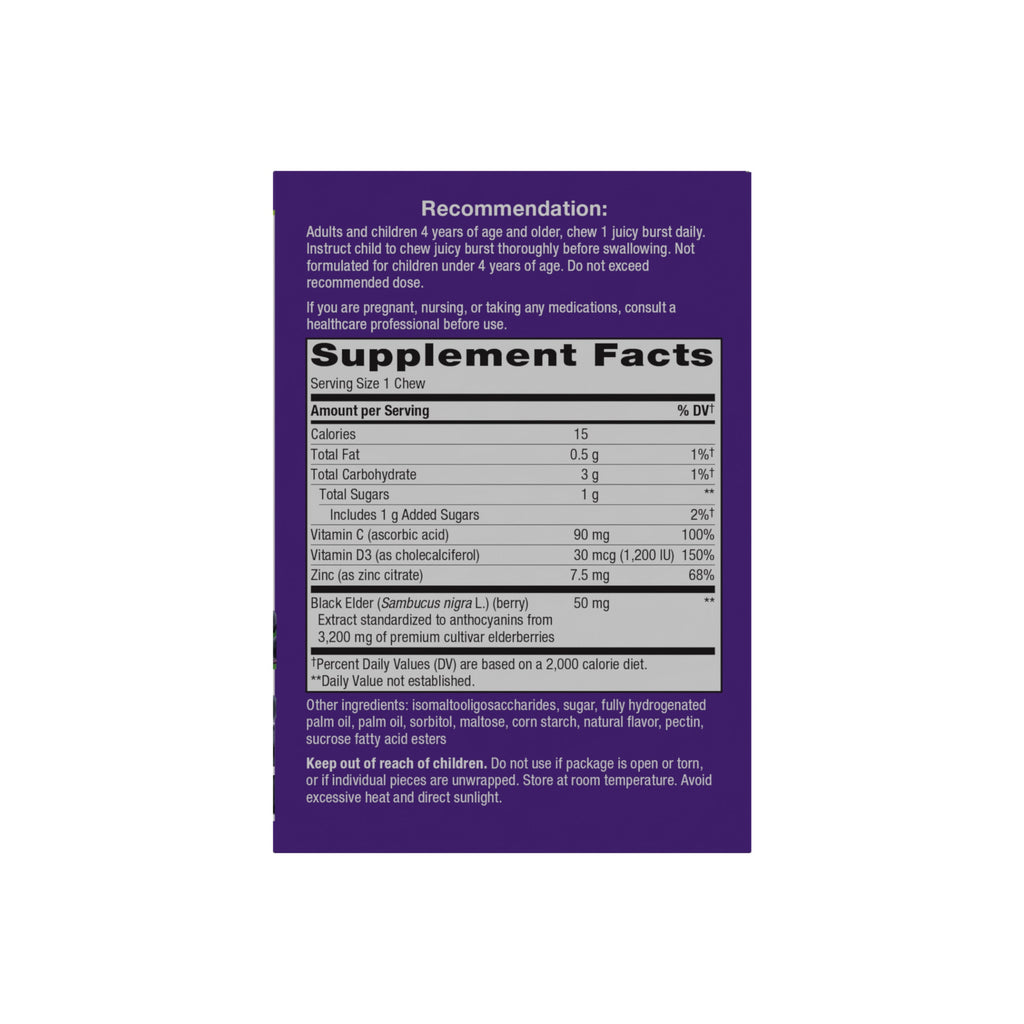 Sambucus Ultra Immune Juicy Burst