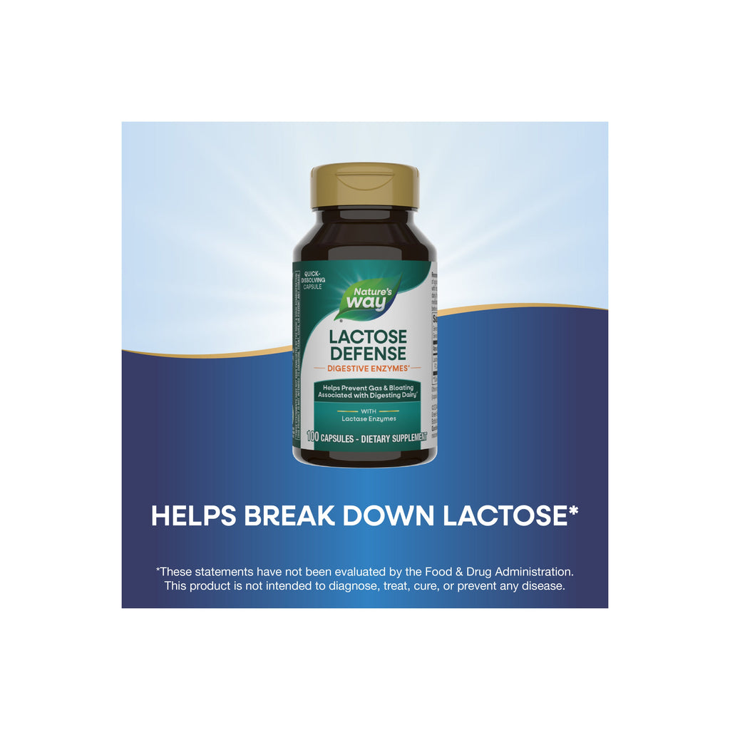 Lactose Defense Digestive Enzymes