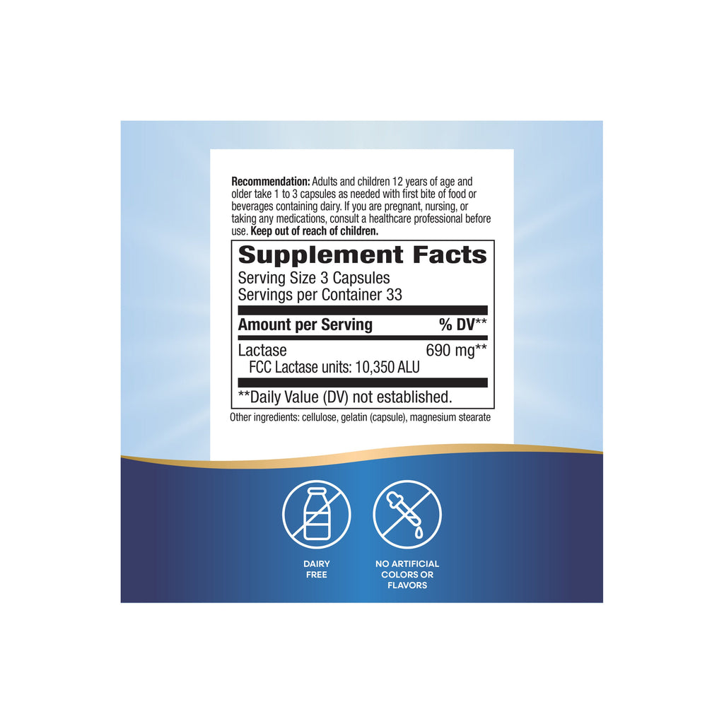 Lactose Defense Digestive Enzymes