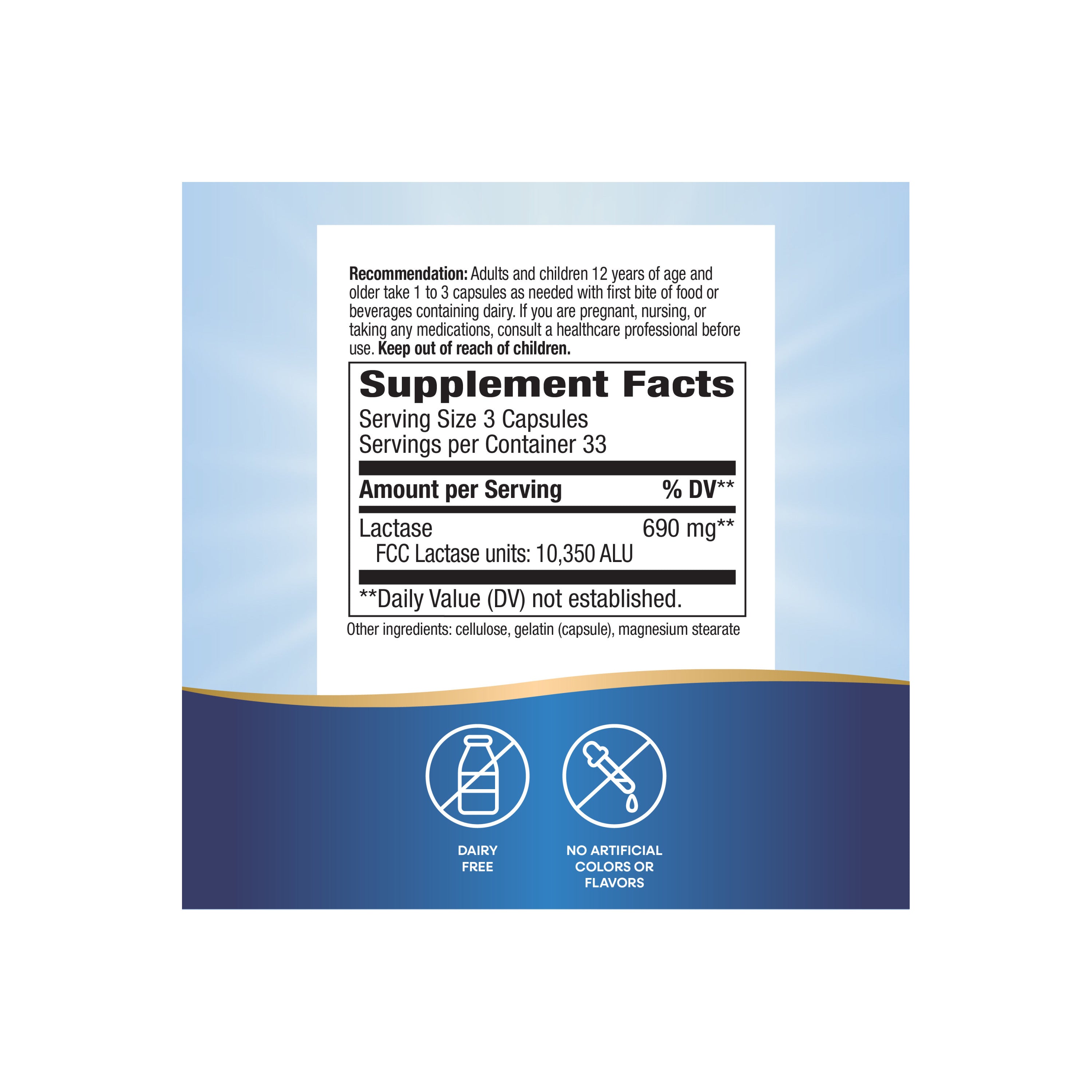 Lactose Defense Digestive Enzymes