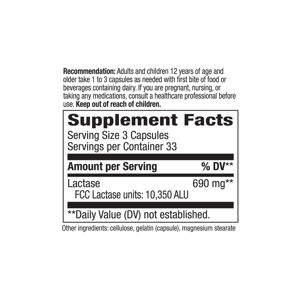 Lactose Defense Digestive Enzymes
