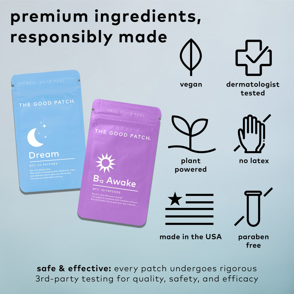 Wearable Wellness Patches - Rise and Shine Set
