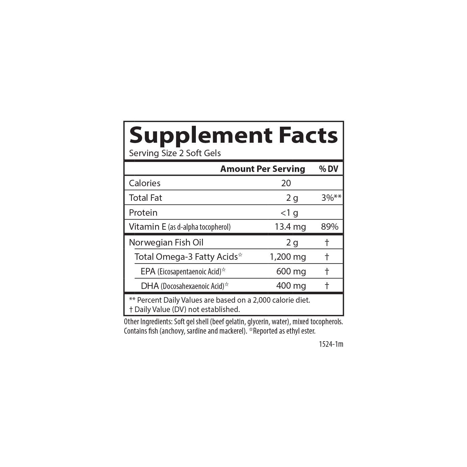 Super Omegs 3 Gems - 1,200 mg Omega-3s