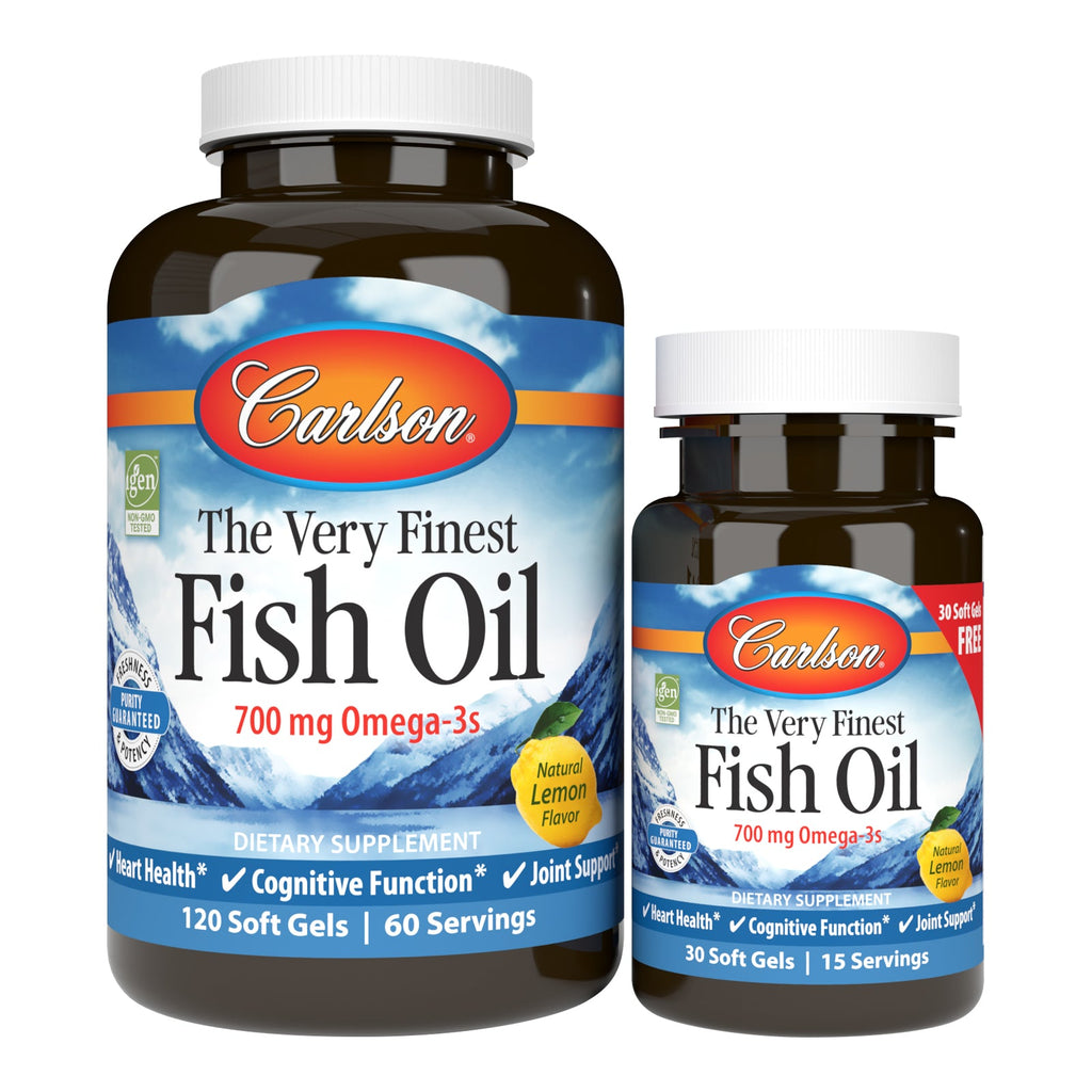 The Very Finest Fish Oil, Softgel - 700 mg Omega-3s