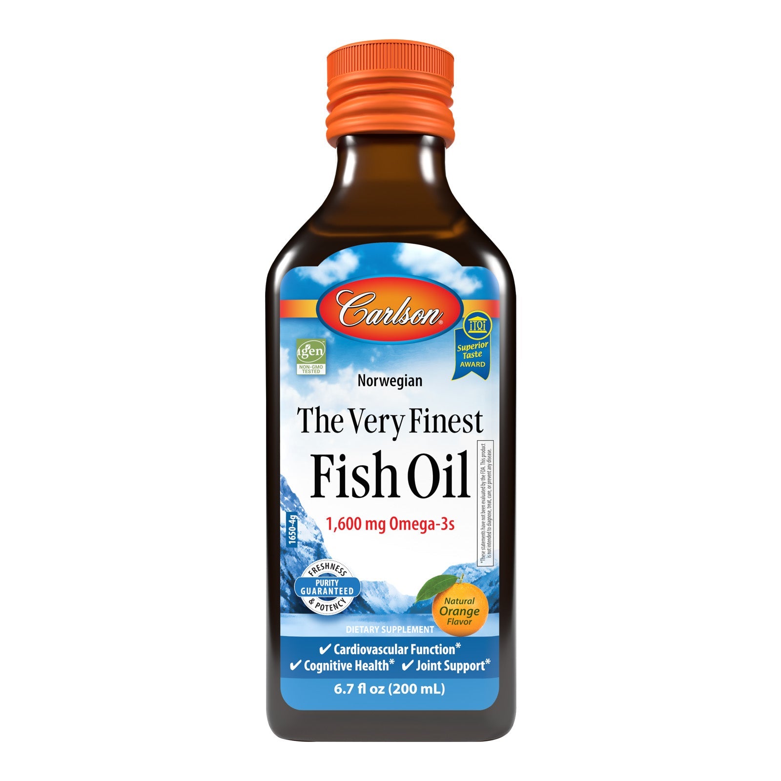 The Very Finest Fish Oil, Orange Flavor