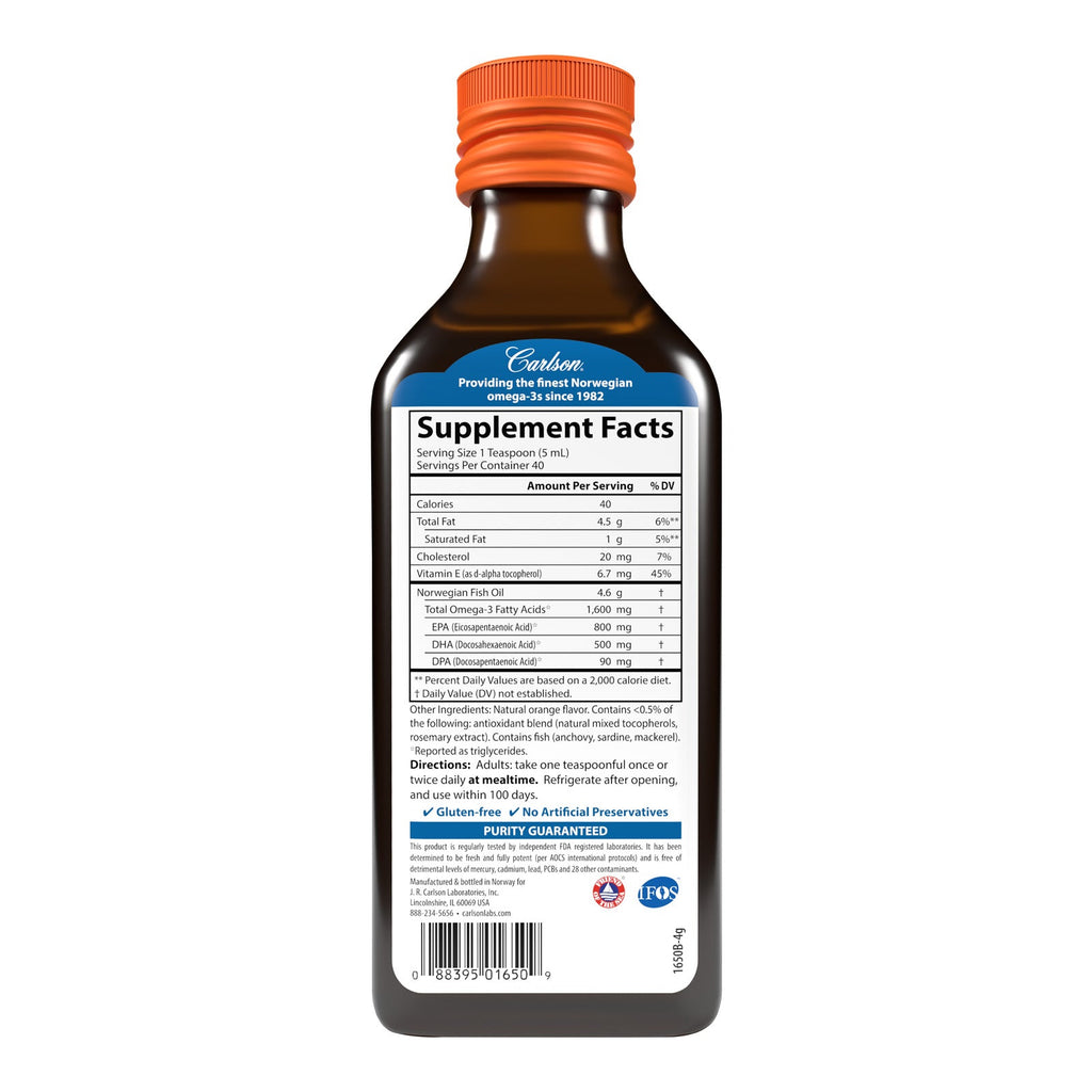 The Very Finest Fish Oil, Orange Flavor