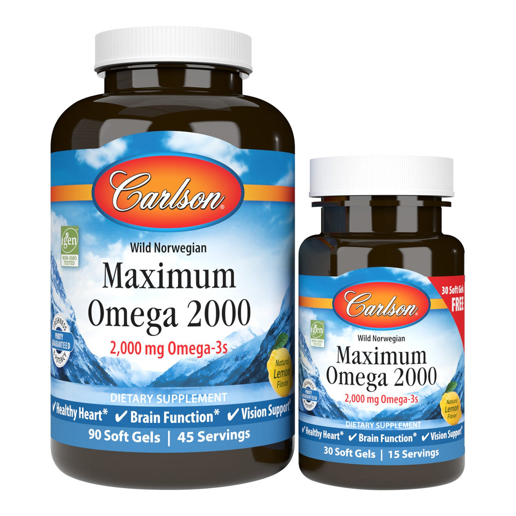 Maximum Omega 2000 - 2,000 mg Omega-3s