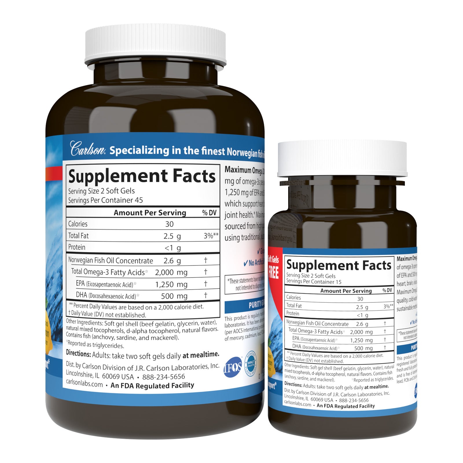 Maximum Omega 2000 - 2,000 mg Omega-3s