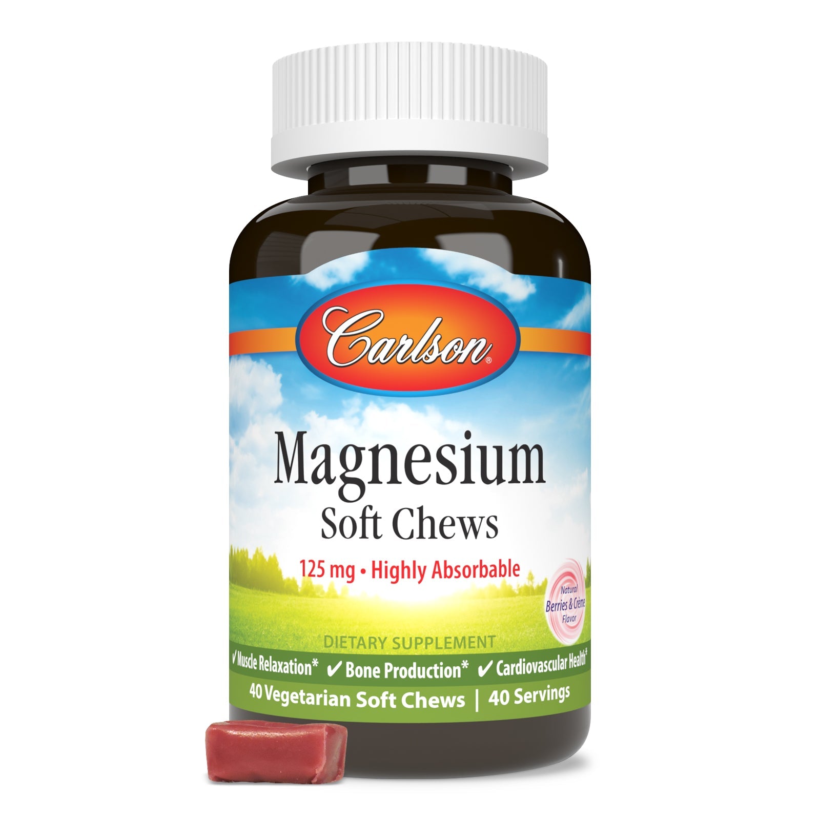 Magnesium Soft Chews - 125 mg