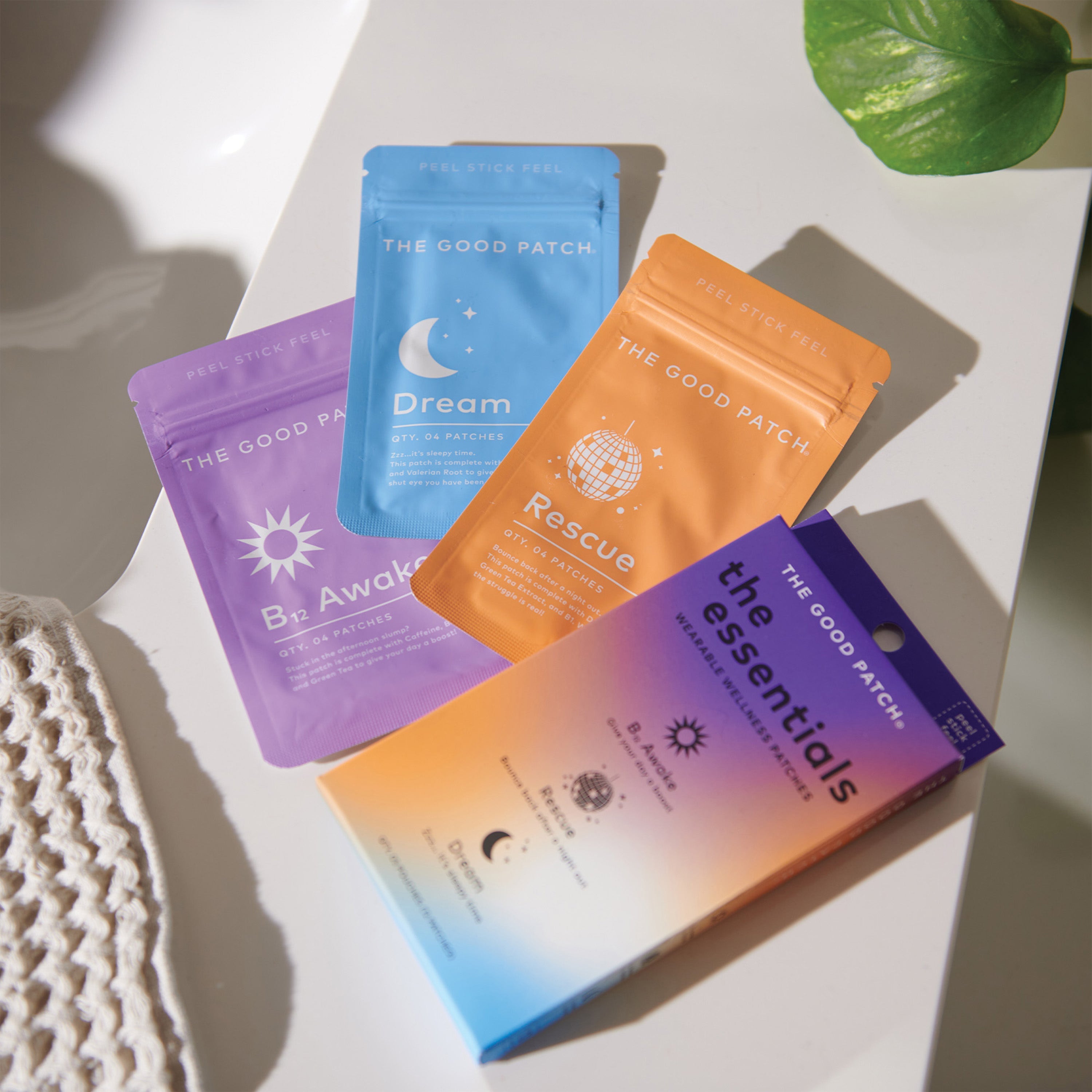 Wearable Wellness Patches - The Essentials Set