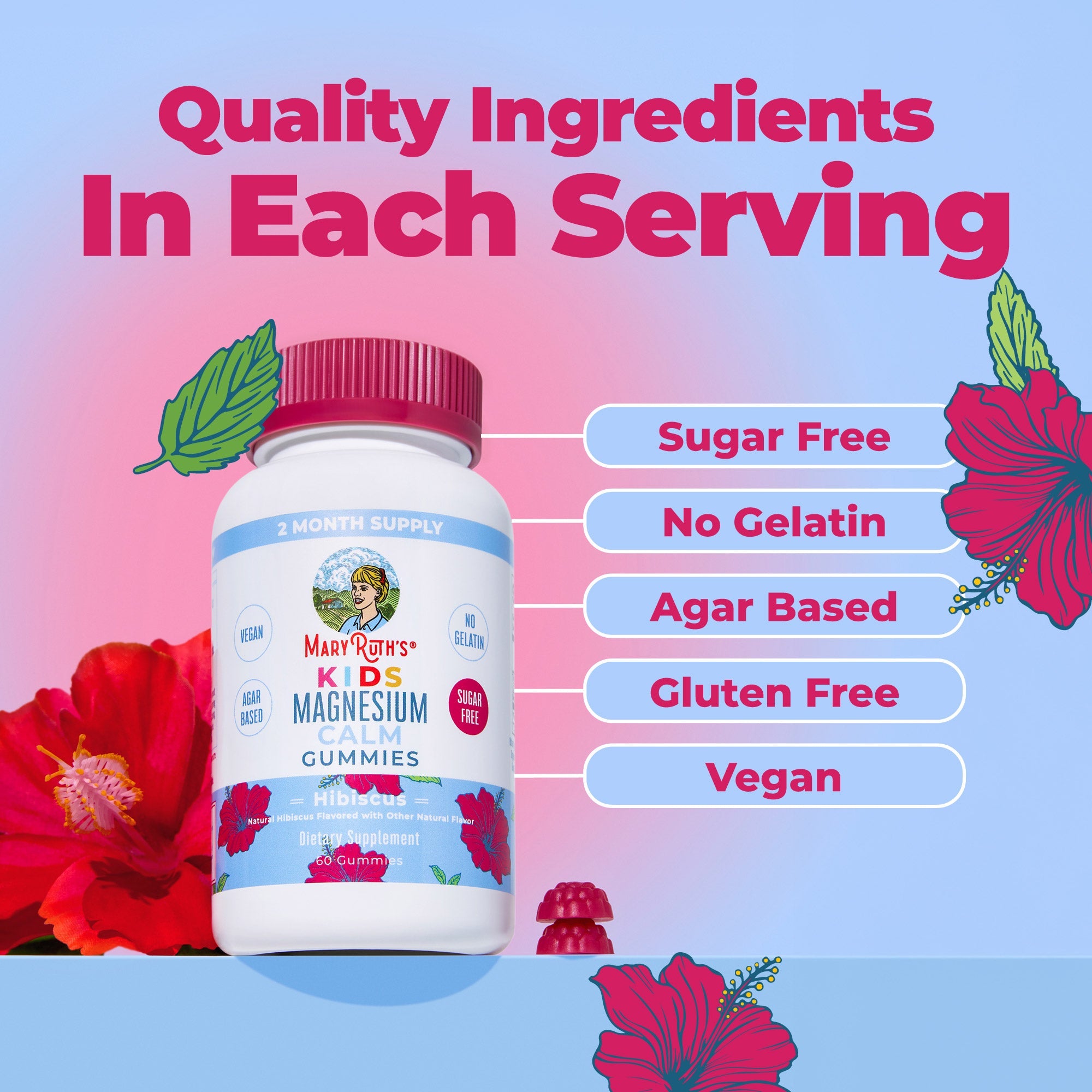 Kids Magnesium Calm Gummies
