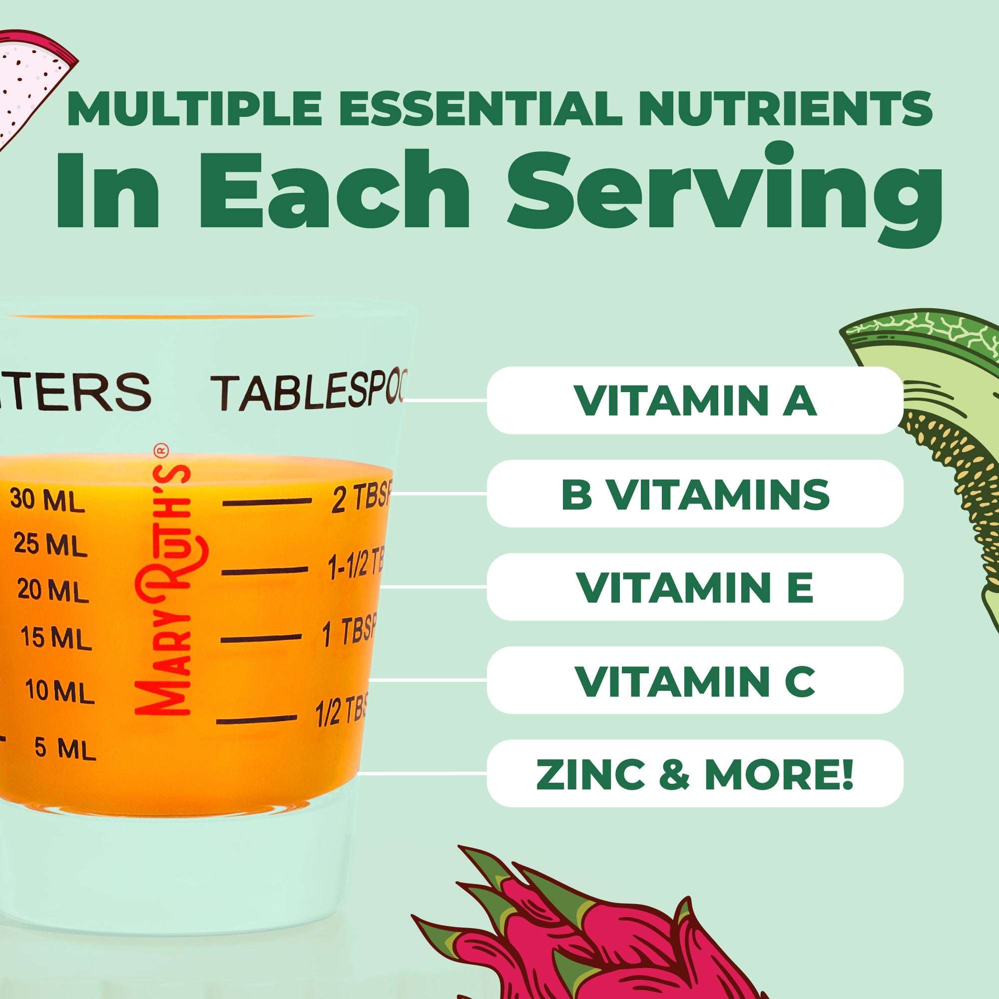 Morning Multivitamin + Hair Growth Liquid