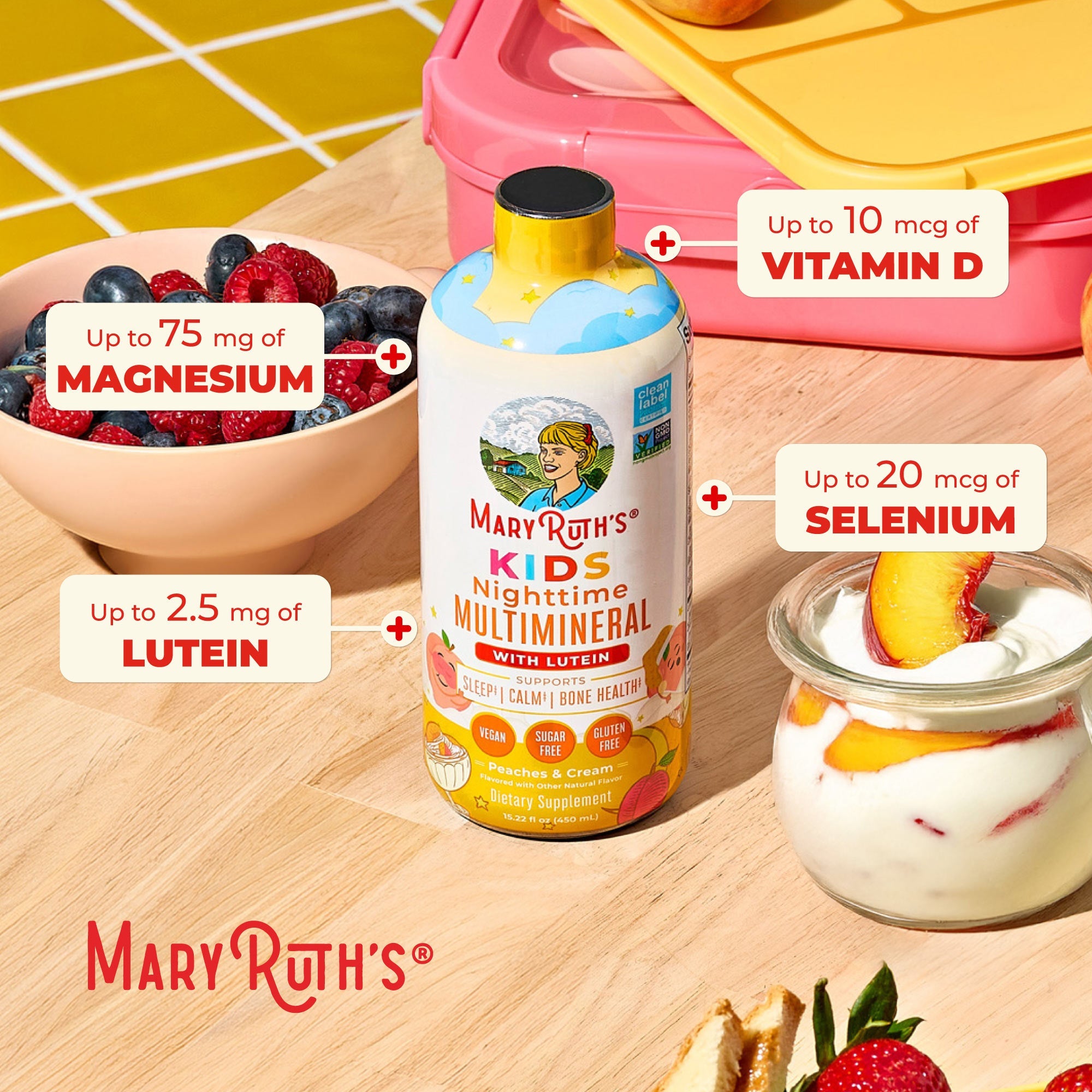 Kids Nighttime Multimineral Liquid - Supports Immune Function*