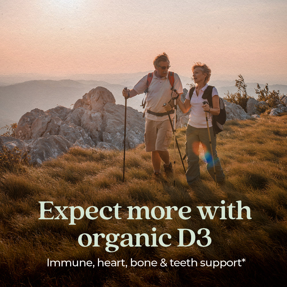 Fermented Vitamin D3, 2,000 IU for Immune, Heart & Bone Support