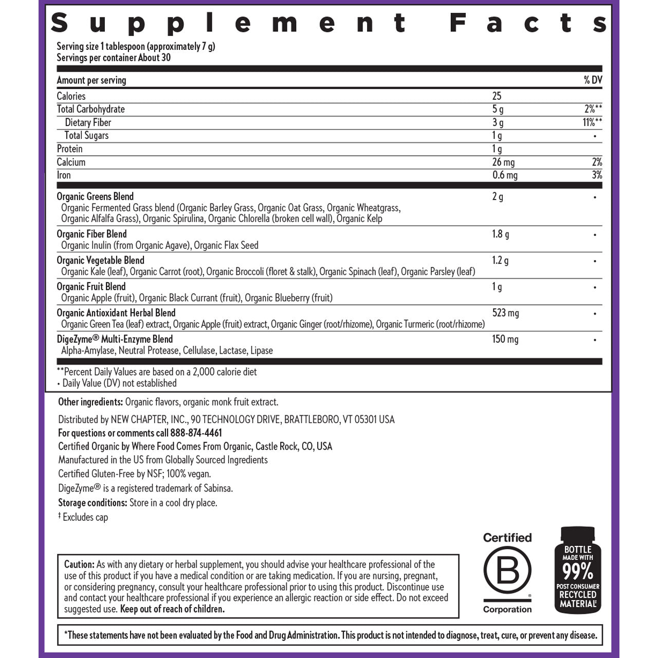 All Flora Digestive Super Greens