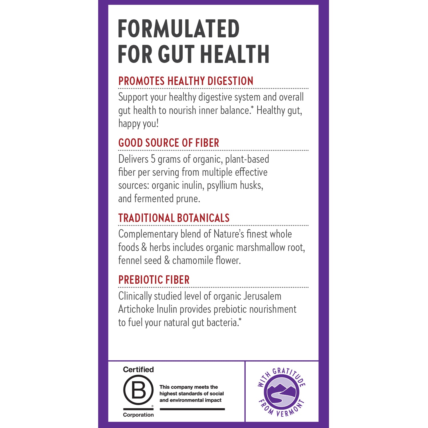 All Flora Multi-Fiber Blend
