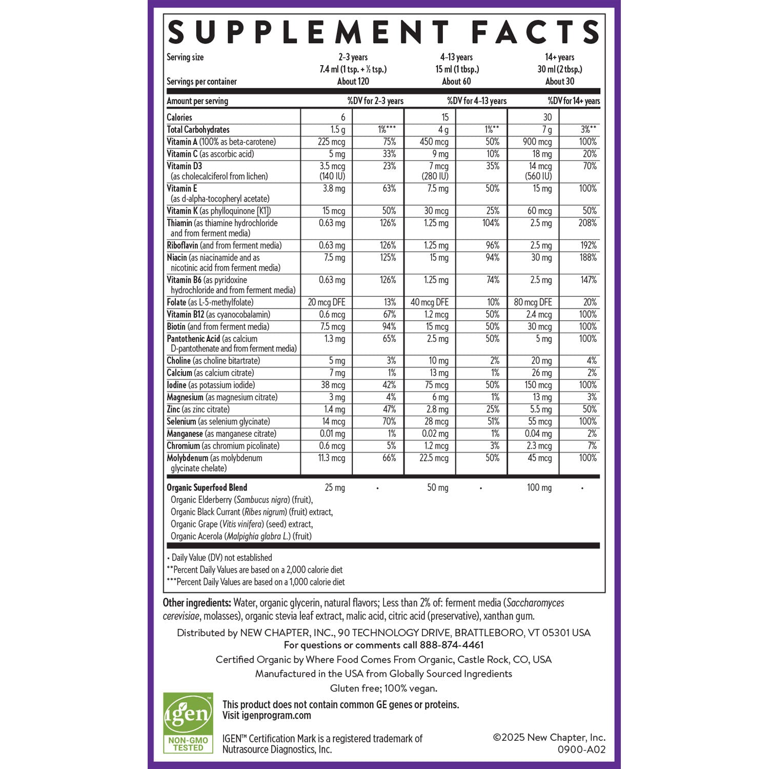 Liquid Multivitamin