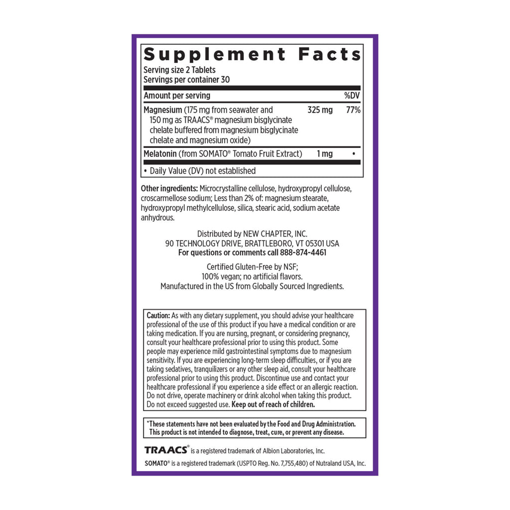 Magnesium + Melatonin
