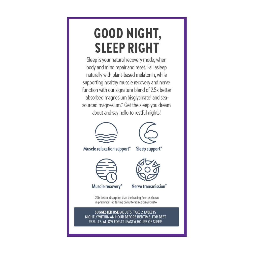Magnesium + Melatonin