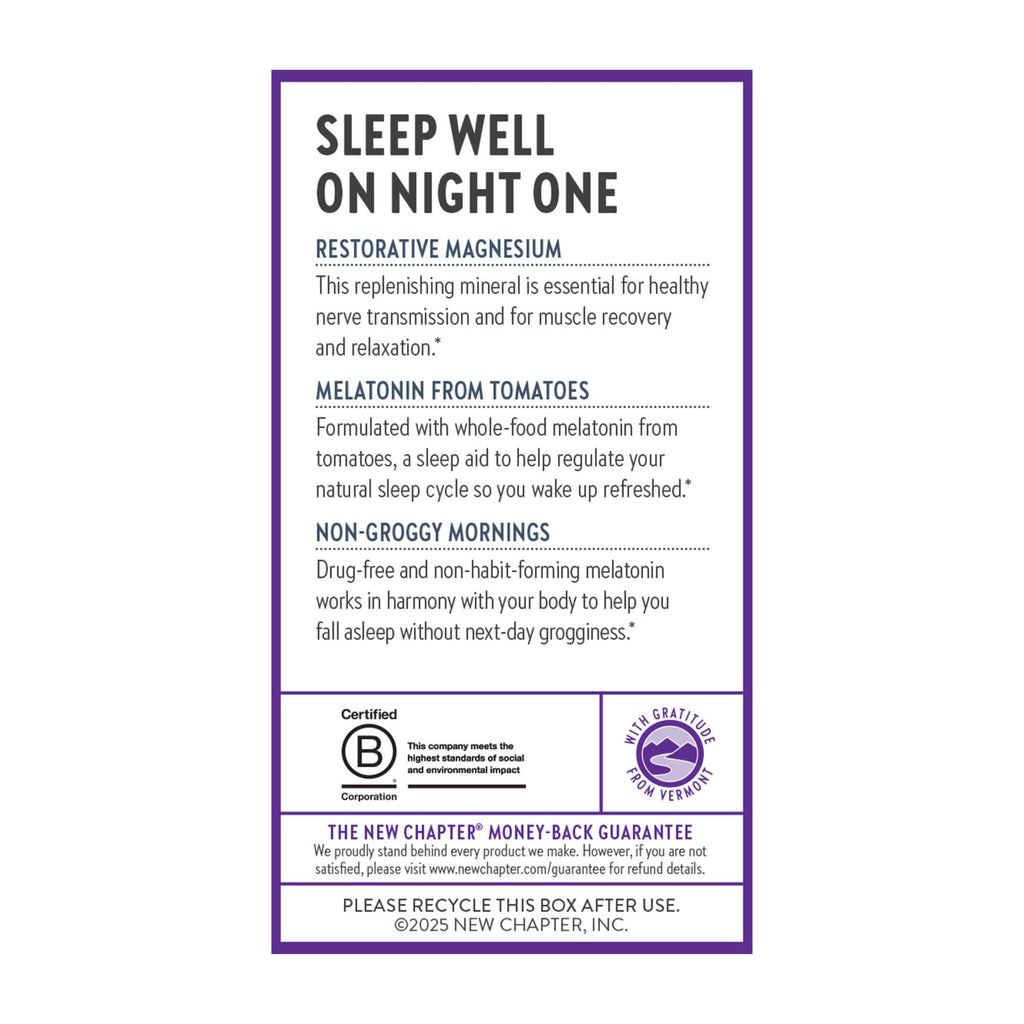 Magnesium + Melatonin