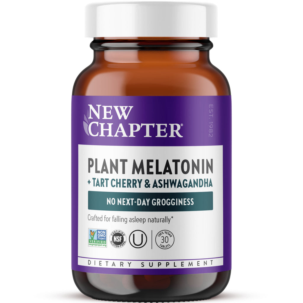 Plant Melatonin + Tart Cherry & Ashwagandha Tablet