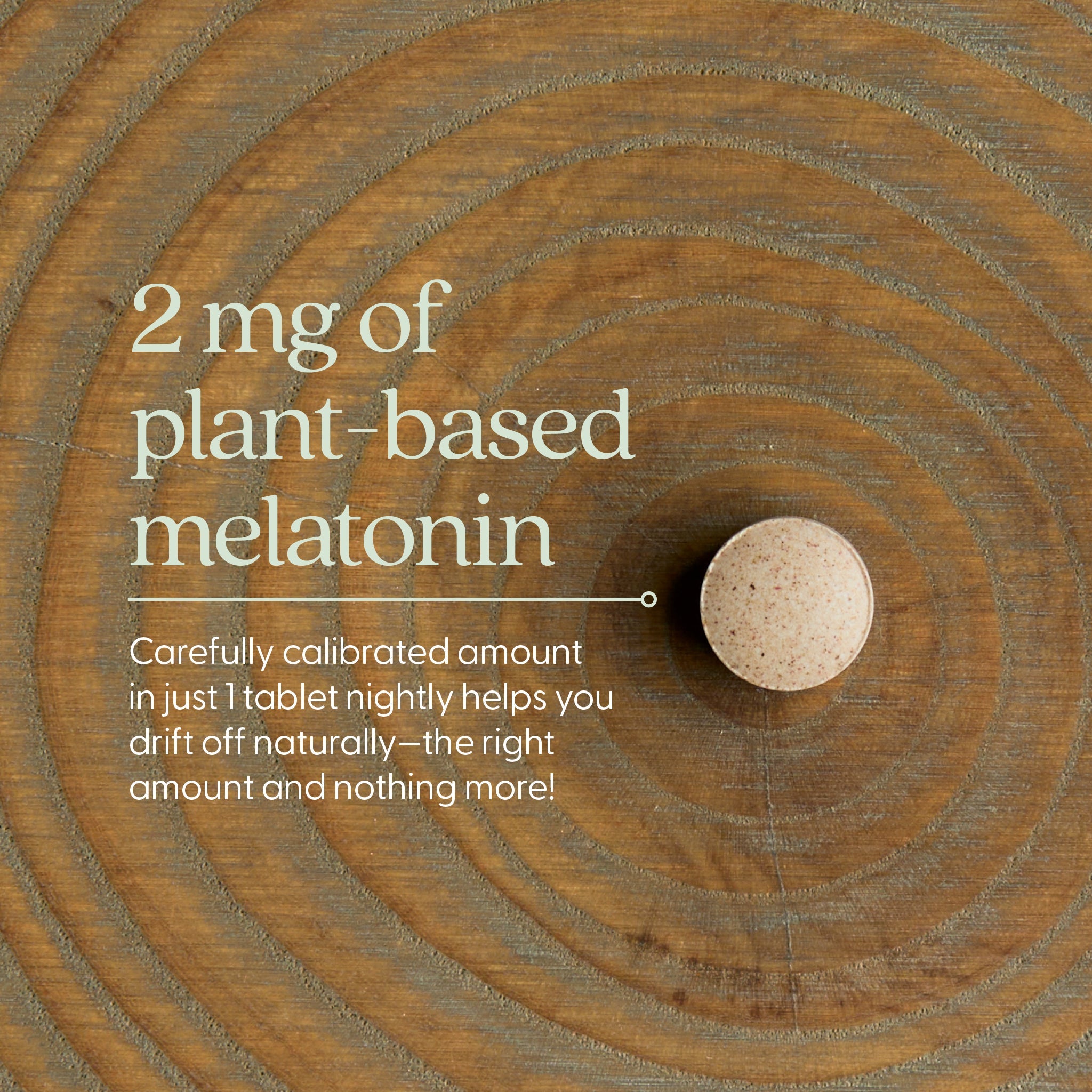 Plant Melatonin + Tart Cherry & Ashwagandha Tablet