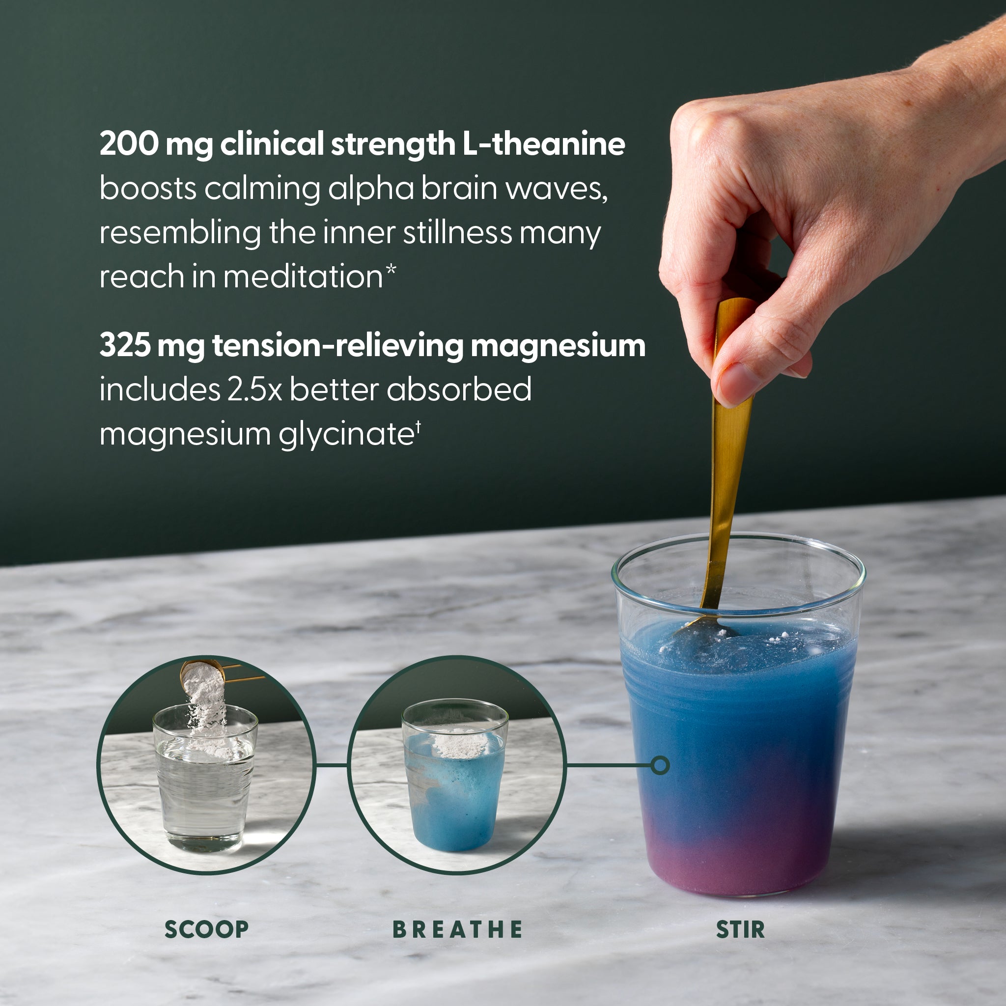 Magnesium + L-Theanine Powder