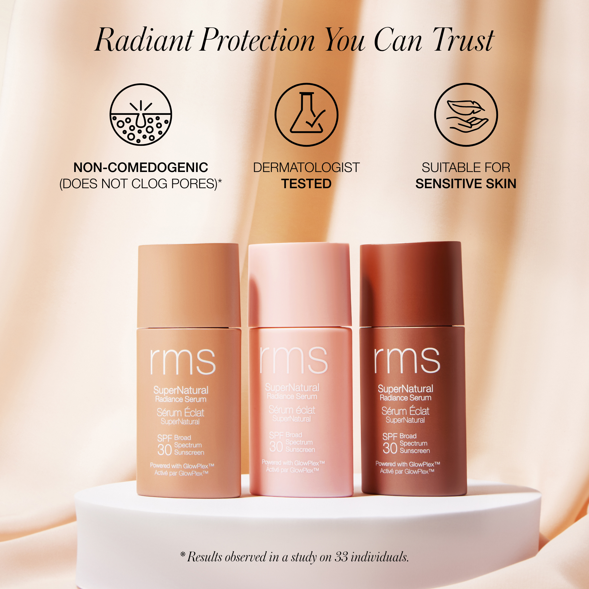SuperNatural Radiance Serum Broad Spectrum SPF 30 Sunscreen