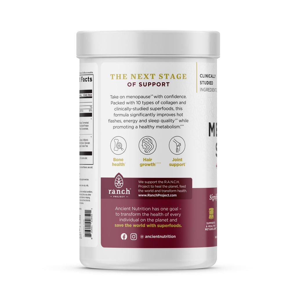 Menopause Support + Collagen Vanilla Powder