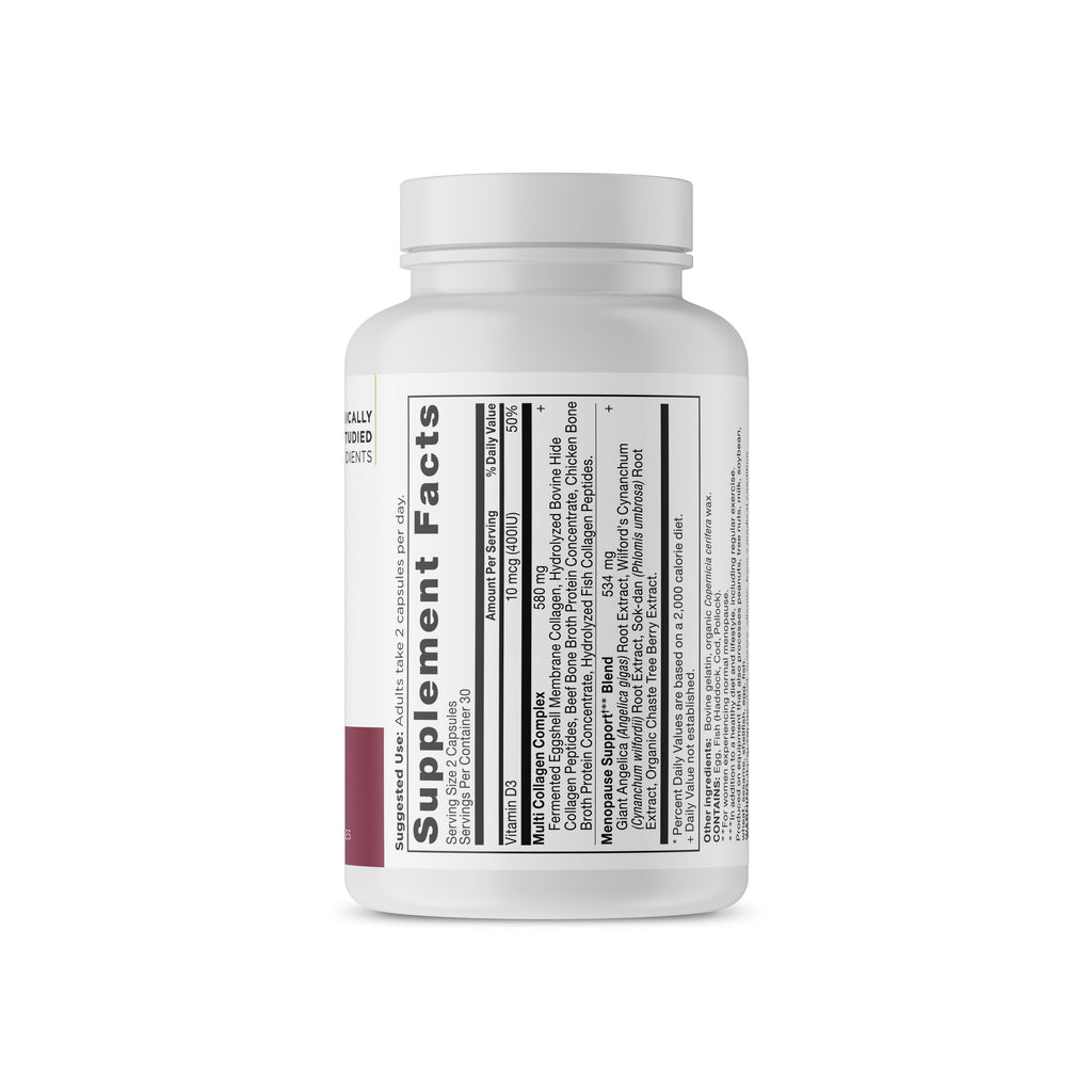 Menopause Support + Collagen Capsules