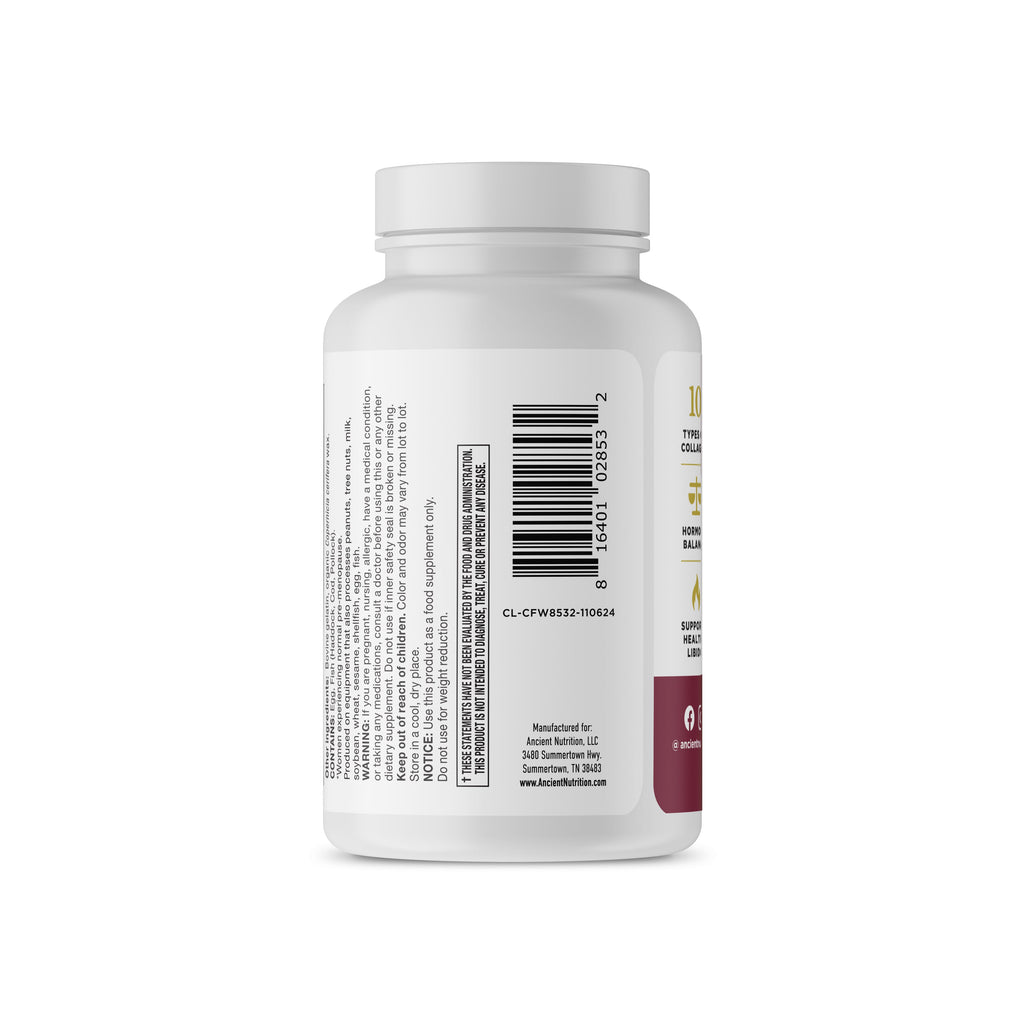 Testosterone Support for Women + Collagen Capsules
