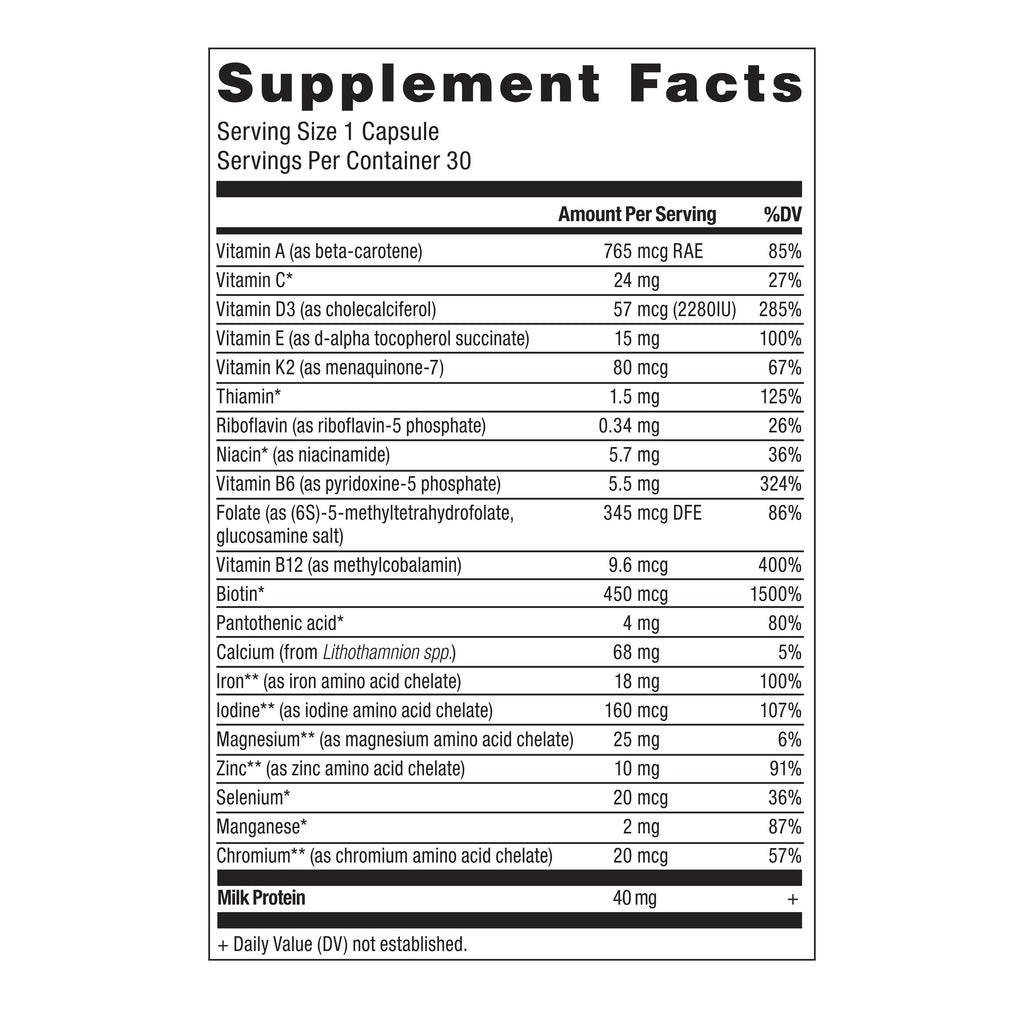 Ancient Multi Bone Health Capsules