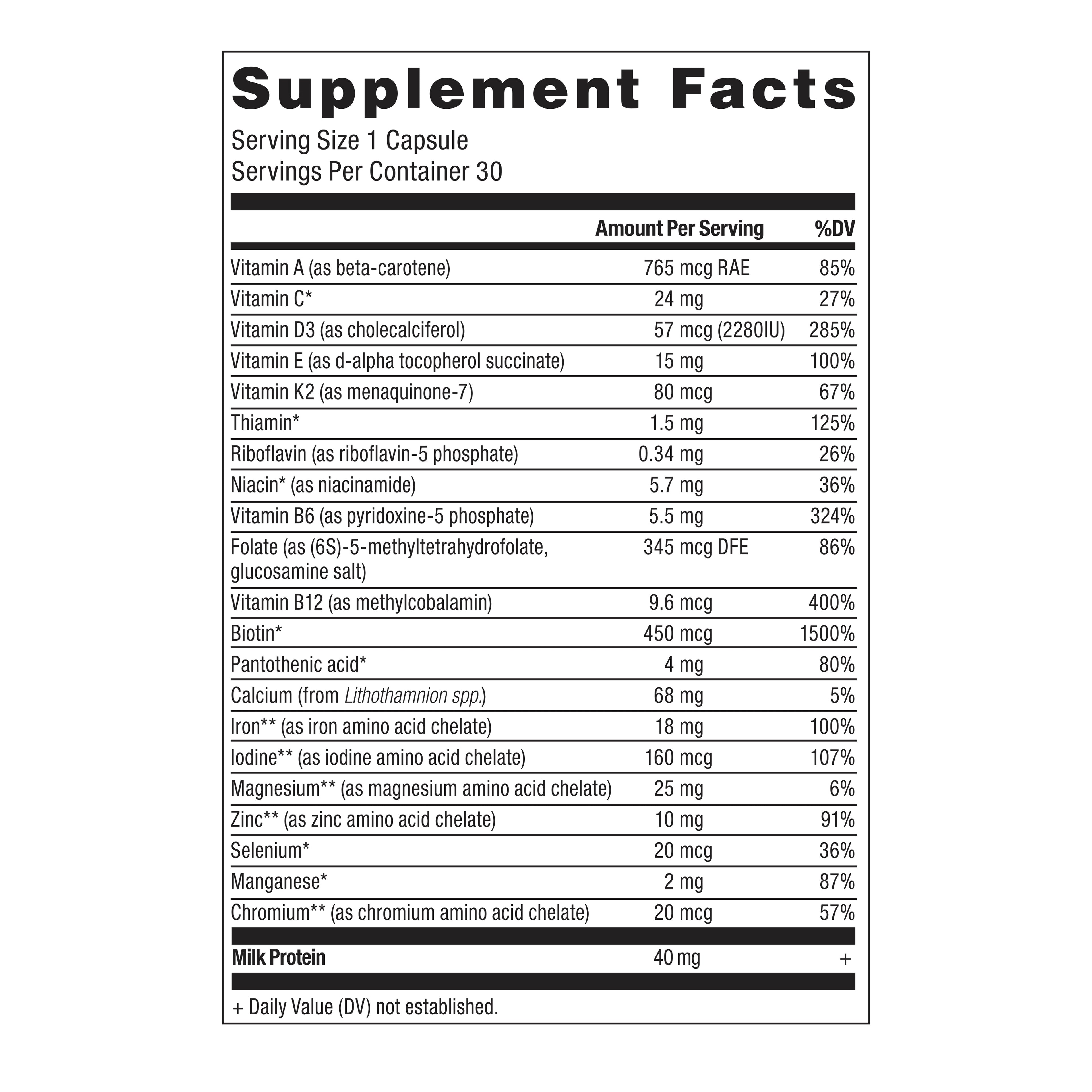 Ancient Multi Bone Health Capsules