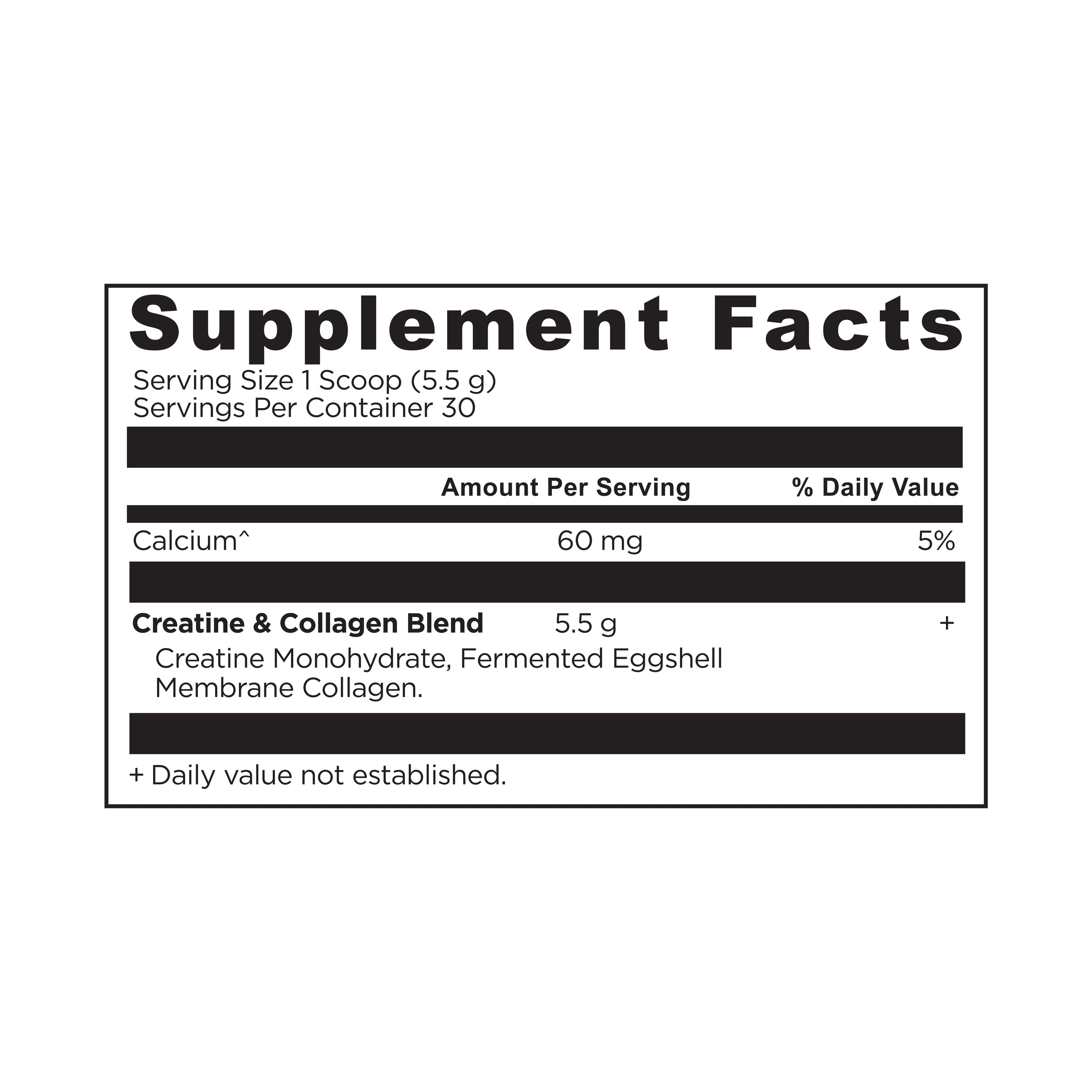 Creatine + Collagen + Electrolytes Powder