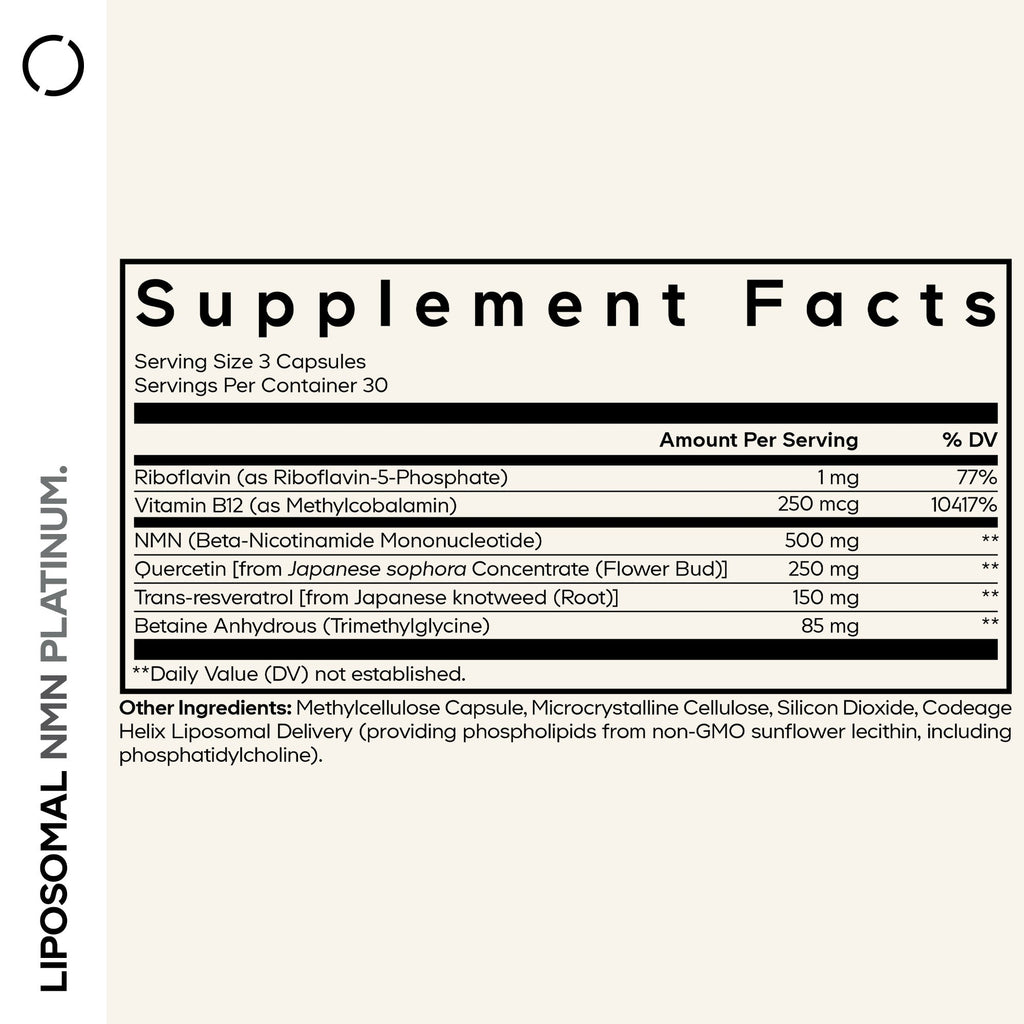 Liposomal NMN Platinum