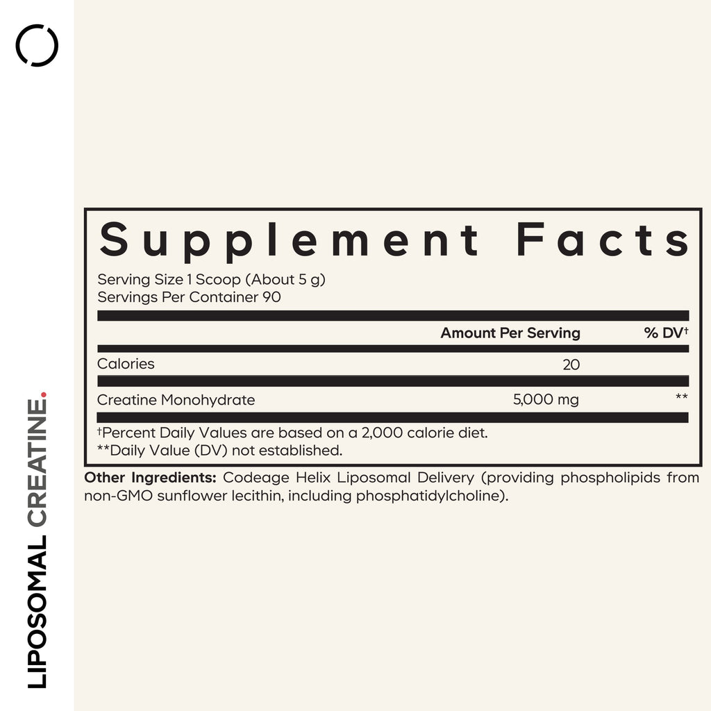 Liposomal Creatine Monohydrate Large