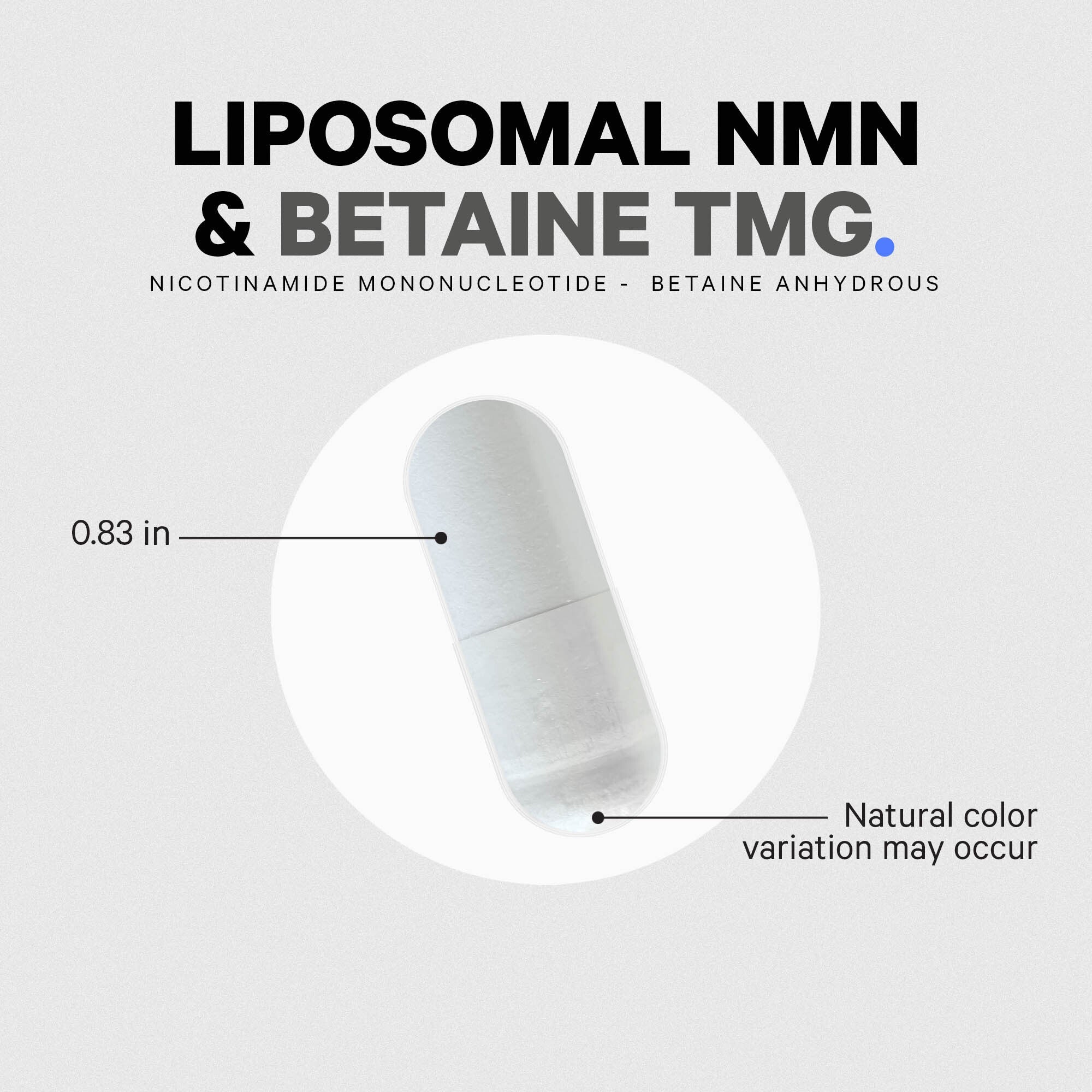 Liposomal NMN + TMG Capsule