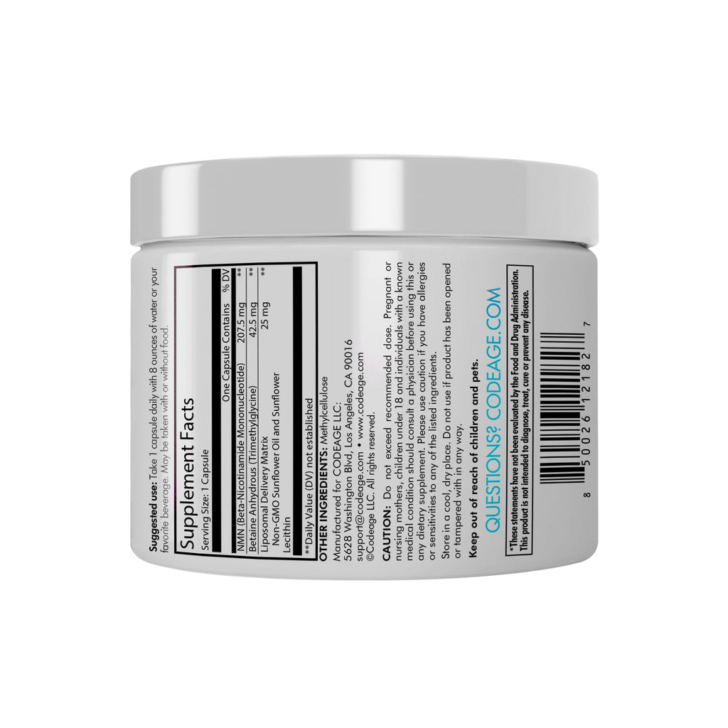 Liposomal NMN + TMG Capsule