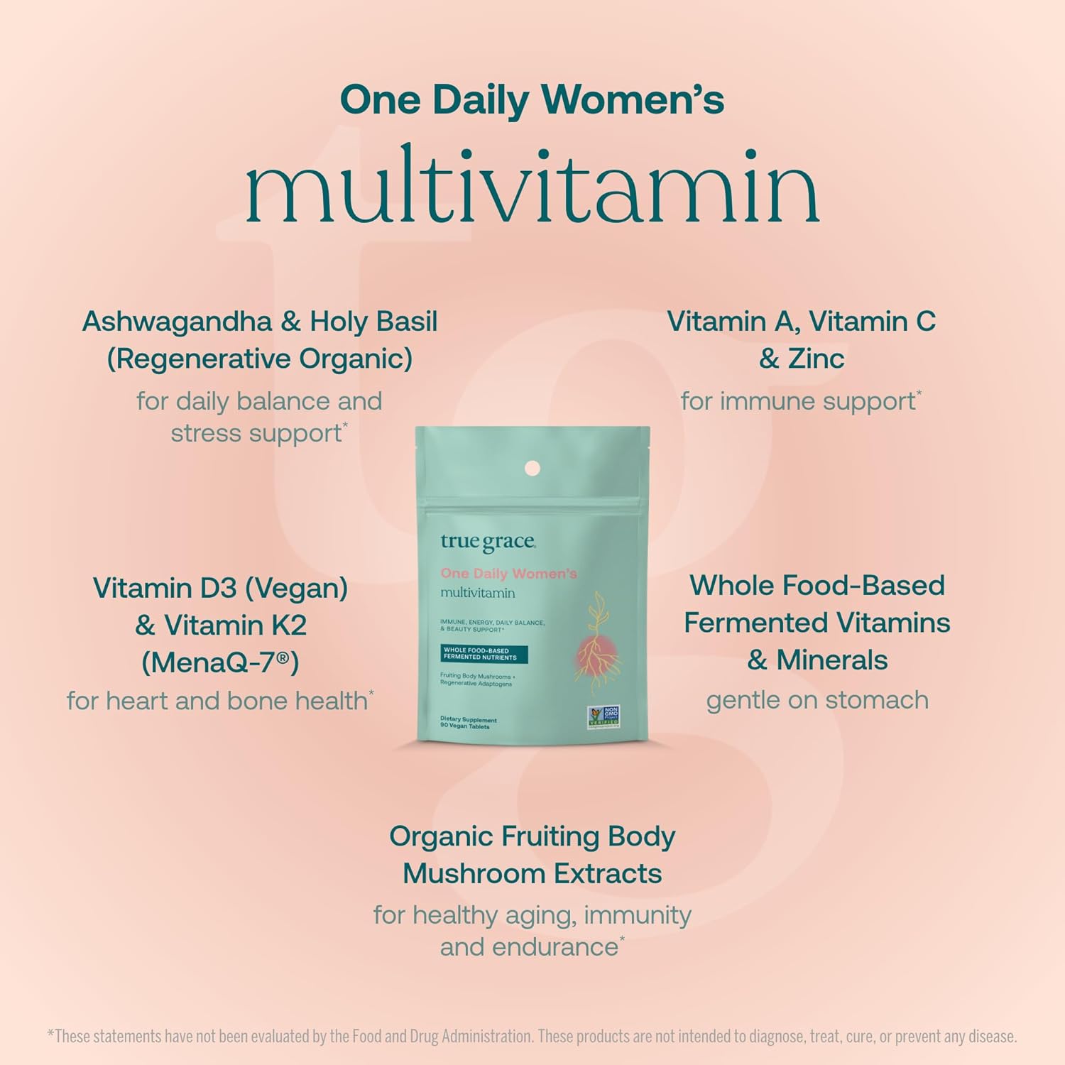 One Daily Women's Multivitamin Tablets - Refill Pouch