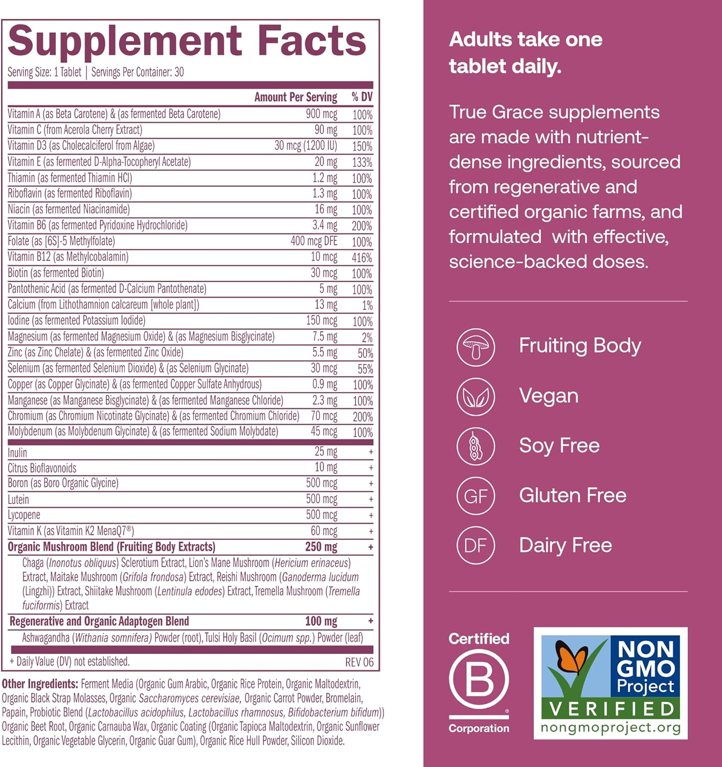 One Daily Women's 40+ Multivitamin Tablets