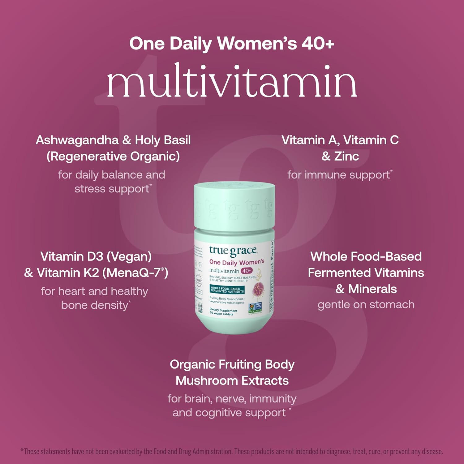 One Daily Women's 40+ Multivitamin Tablets