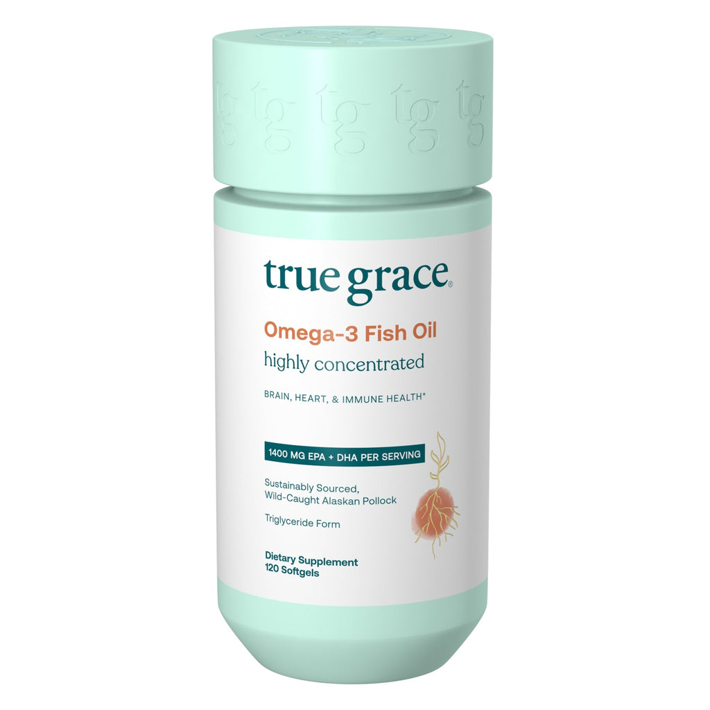 Omega-3 Fish Oil Softgels - Brain, Heart, & Immune Health