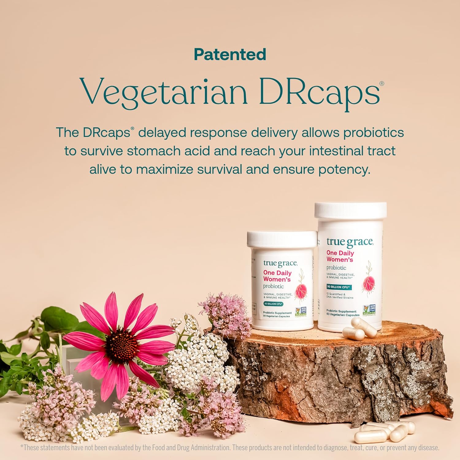 One Daily Women's Probiotic Capsules - Digestive, Vaginal & Immune Health*