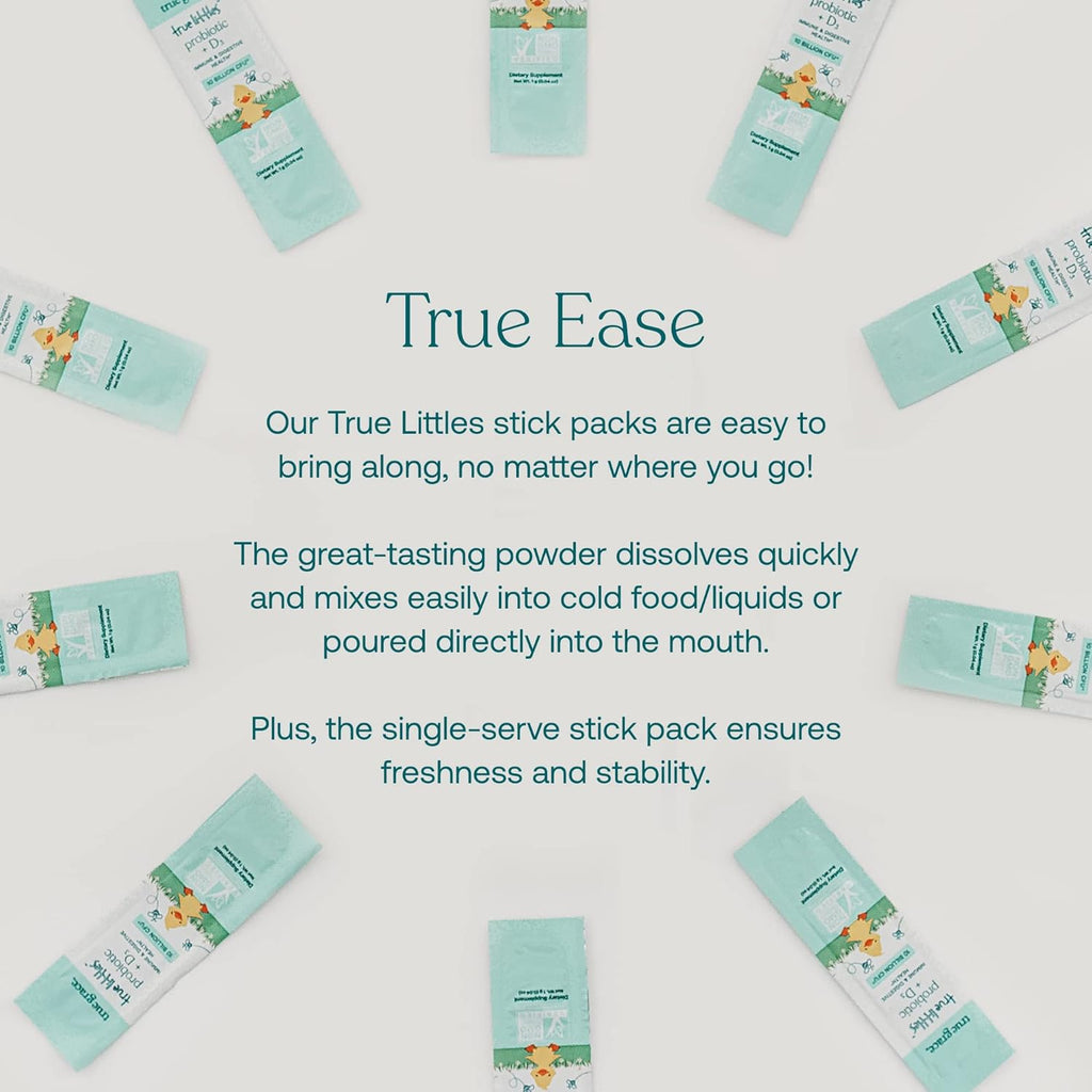 True Littles™ Probiotic + D3 Packets - Immune & Digestive Health*
